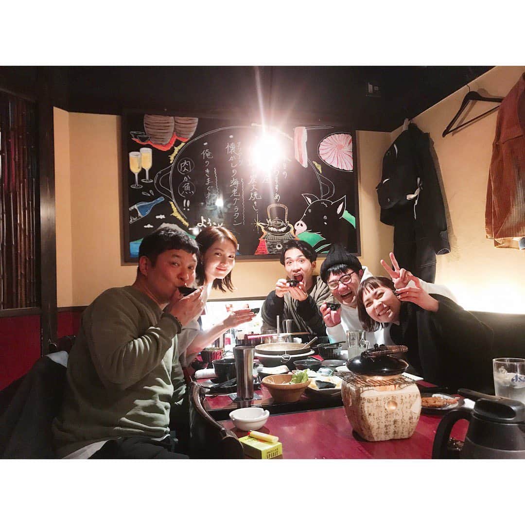 佐田正樹さんのインスタグラム写真 - (佐田正樹Instagram)「リリリストラの時の、集まれるメンバーで新年会。 たのしゅーございやした。 #リリリストラ」1月9日 20時07分 - satakisama
