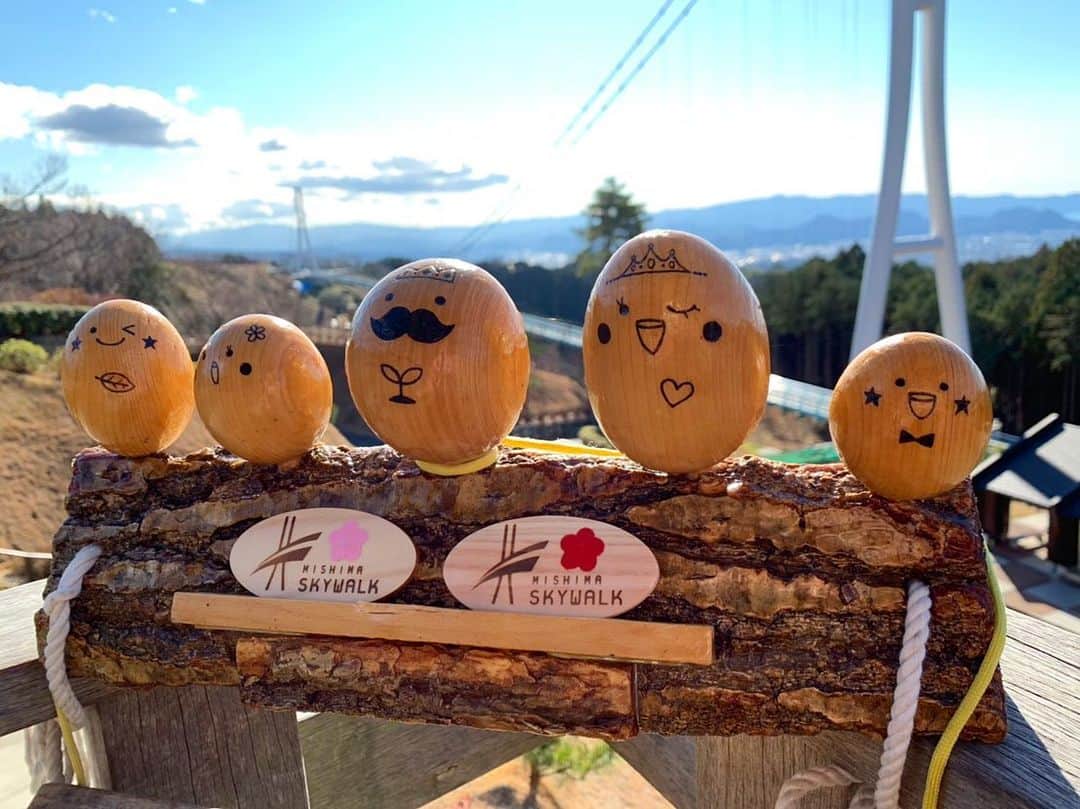 三島スカイウォーク／公式さんのインスタグラム写真 - (三島スカイウォーク／公式Instagram)「Kicoro(キコロ)🌳 . Kicoroとは間伐材から作られた森のキャラクターで、吊橋を渡った先の「Kicoroの森」に隠れています🚶‍♀️🍀 . 笑顔、のほほんとした顔など表情豊かなKicoroがたくさんいますよ😆💫 . Kicoroをモチーフにしたフォトスポットも📷💞 . 北エリアのお土産ショップ「ツリーツリーツリー」や南エリアのスカイガーデンではKicoroを販売しています😋🌱 . ぜひお気に入りのKicoroを見つけてみてくださいね☺️💙 #三島スカイウォーク #スカイウォーク #静岡 #箱根 #伊豆 #三島 #観光 #吊橋 #吊り橋 #日本一 #富士山  #空をあるこう森であそぼう #キコロ #Kicoro #展望台  #散策路 #森 #木 #mishimaskywalk #skywalk #japan #MountFuji #shizuoka #travel #trip #fun #instagood #nature #beautiful #followme」1月9日 20時37分 - mishima_skywalk