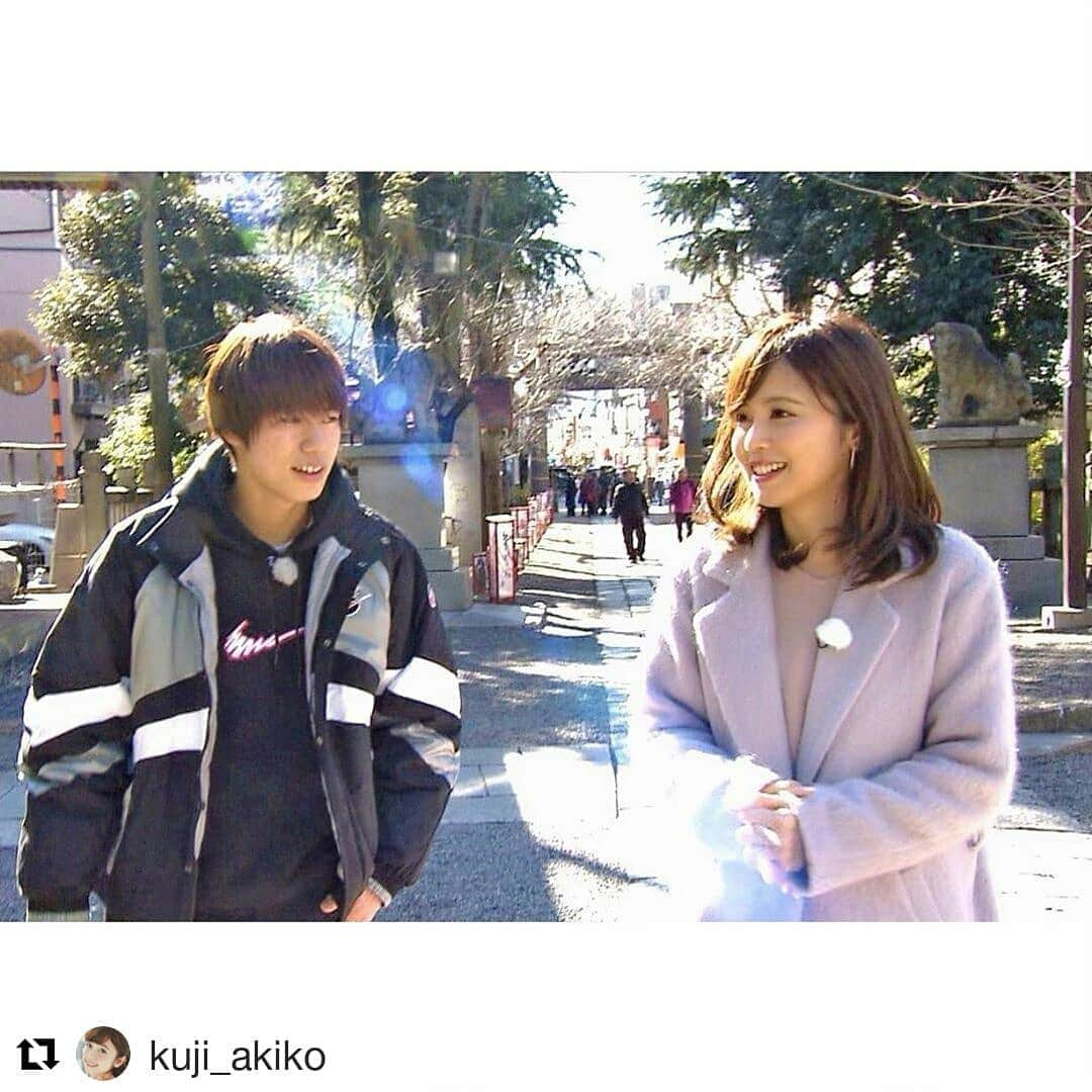 岡山放送さんのインスタグラム写真 - (岡山放送Instagram)「#Repost @kuji_akiko (@get_repost) ・・・ * スポーツの神様で有名な 東京都・江東区の #香取神社 に スケートボード　#堀米雄斗 選手 と #必勝祈願 してきました✨ 明日のめざましテレビで☻ * #スケートボード #めざましテレビ  #フジテレビ系列#FNS#8ch#OHK#岡山放送」1月9日 21時05分 - ohk_official