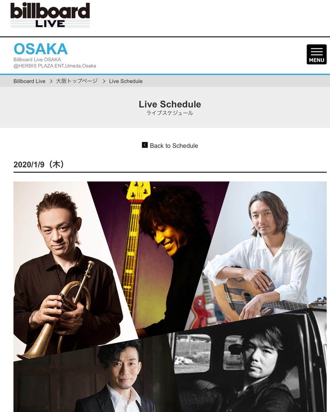 日野賢二のインスタグラム：「TKY Tour Final @Billboard Osaka Tonight! Wanna thank Sony Music,&Hori Pro and Staff!&everyone for coming to Billboard Tokyo and Blue Note Nagoya！ TKYツアーファイナル@ビルボード大阪！東京と名古屋のお客様達ありがとうございます😊」