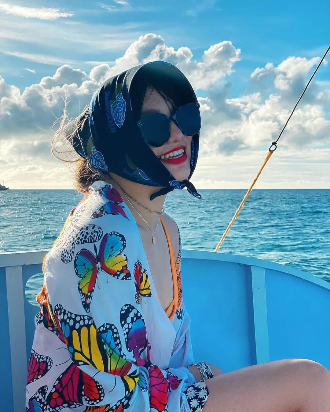 須田アンナさんのインスタグラム写真 - (須田アンナInstagram)「. また明日から頑張る🦋🦋🦋❤️ Thank you Philippine & Boracay🇵🇭」1月9日 21時46分 - annastagram.official