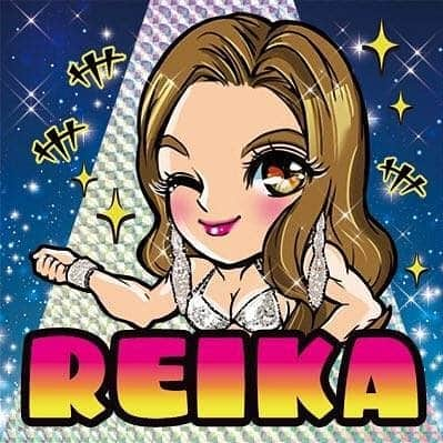 REIKAさんのインスタグラム写真 - (REIKAInstagram)「. 【vol.1】 なんと❤❤ REIKAステッカー(ビキニ選手バージョン&アジアチャンピオンバージョン)が出来ました❤  可愛いすぎる😭 デザイン完璧すぎる😭  あまのっち様❤ ありがとうございます✨✨✨✨✨✨ . 欲しい方は言ってね❤ 2枚セットで1500円です❤ オートサロンも持っていくよ❤」1月9日 22時03分 - reika_japan