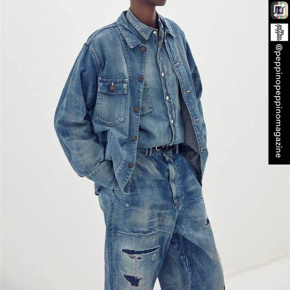 アナクロノームさんのインスタグラム写真 - (アナクロノームInstagram)「Repost from @peppinopeppinomagazine using @RepostRegramApp - A denim artist @anachronorm #deninlovers #denimloversmagazine #denimlook #denimoutfit #doubledenim #denimondenim #denimporn #denimaddicted #denimhead #denimheads #anachronorm #japanesedenim #denimlife #denimculture #denimstyle #denimdaily #denimfades #denimcommunity #denimtrend #denimblogger #denimblog #indigolove」1月9日 22時53分 - anachronorm262