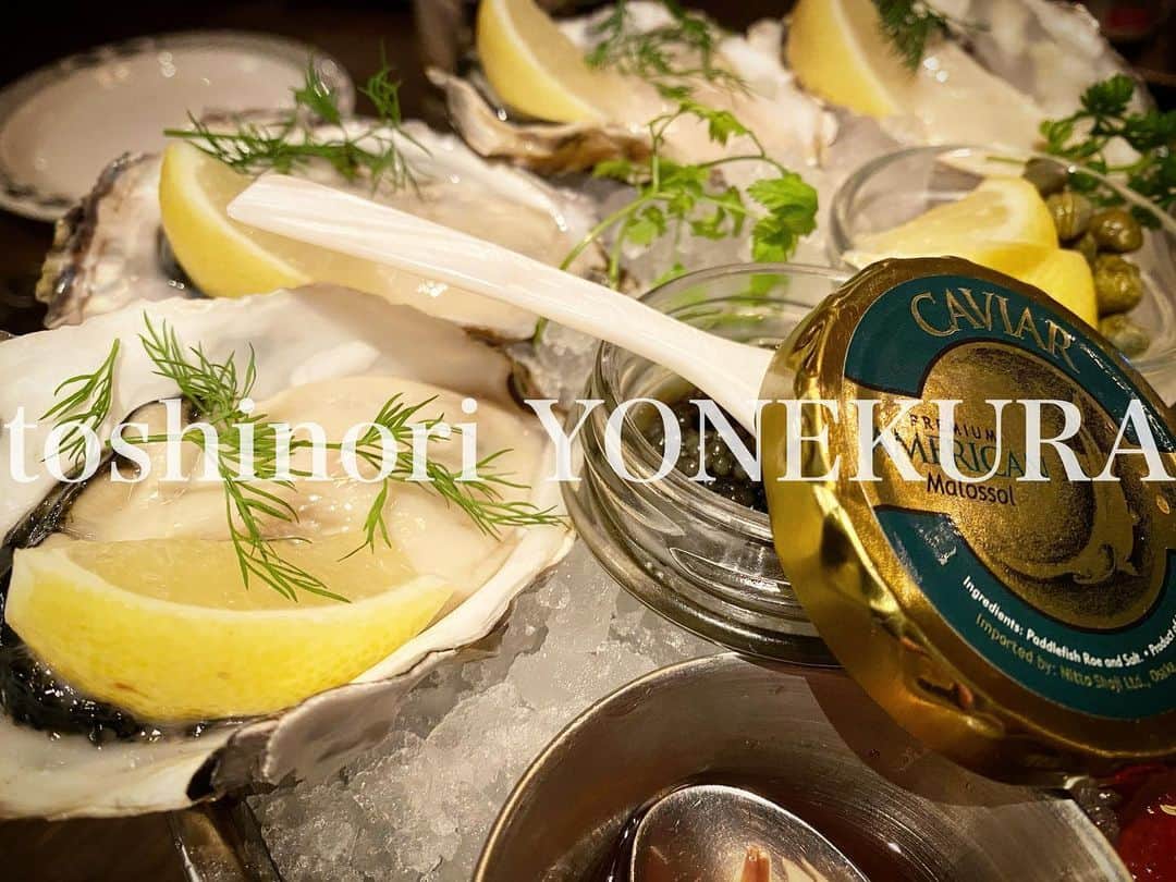 米倉利紀さんのインスタグラム写真 - (米倉利紀Instagram)「oysters and caviar #oysters #caviar」1月10日 0時09分 - toshi_yonekura