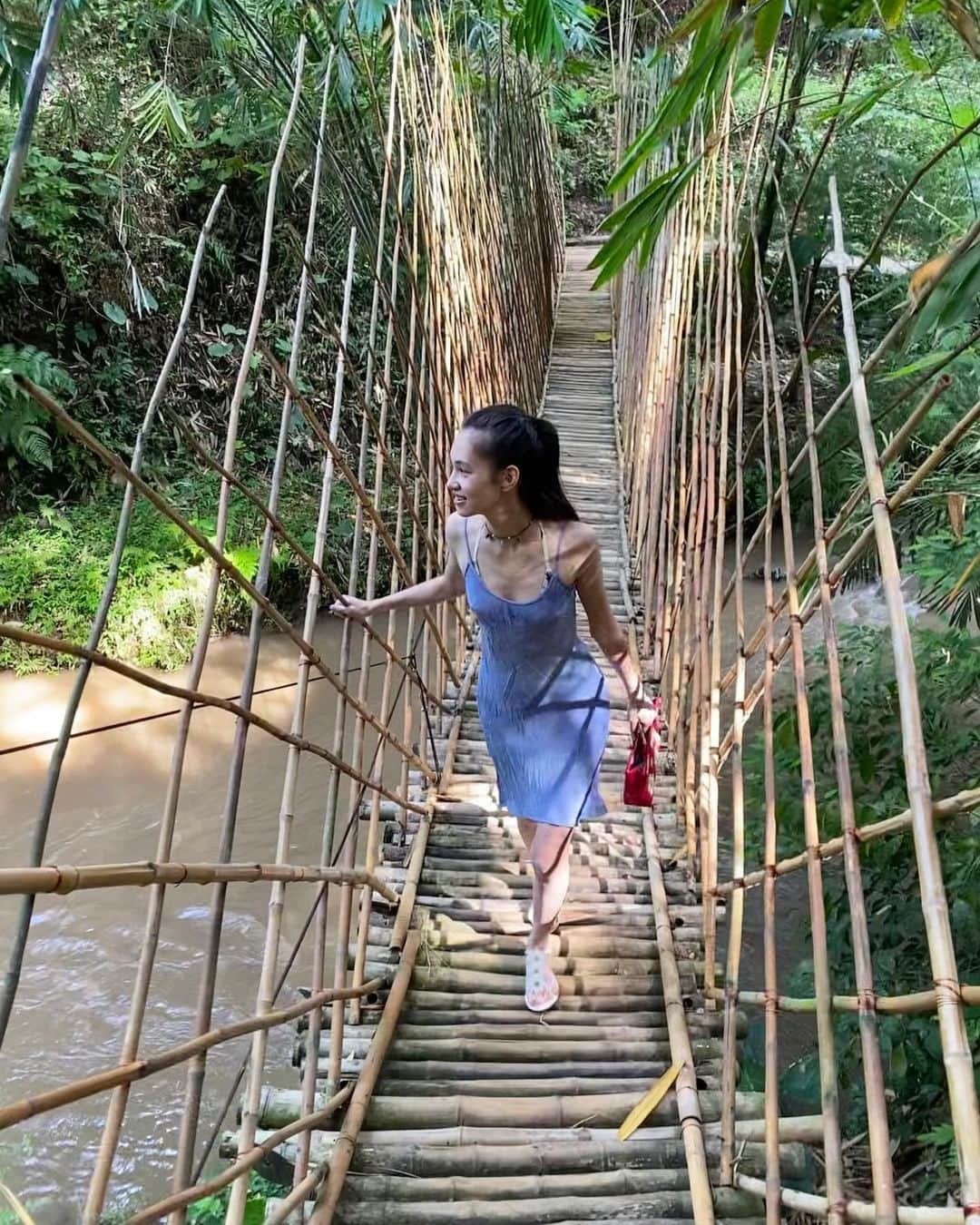 水原希子 さんのインスタグラム写真 - (水原希子 Instagram)「Bamboo bridge🎋🧚🏼💞」1月10日 0時59分 - i_am_kiko