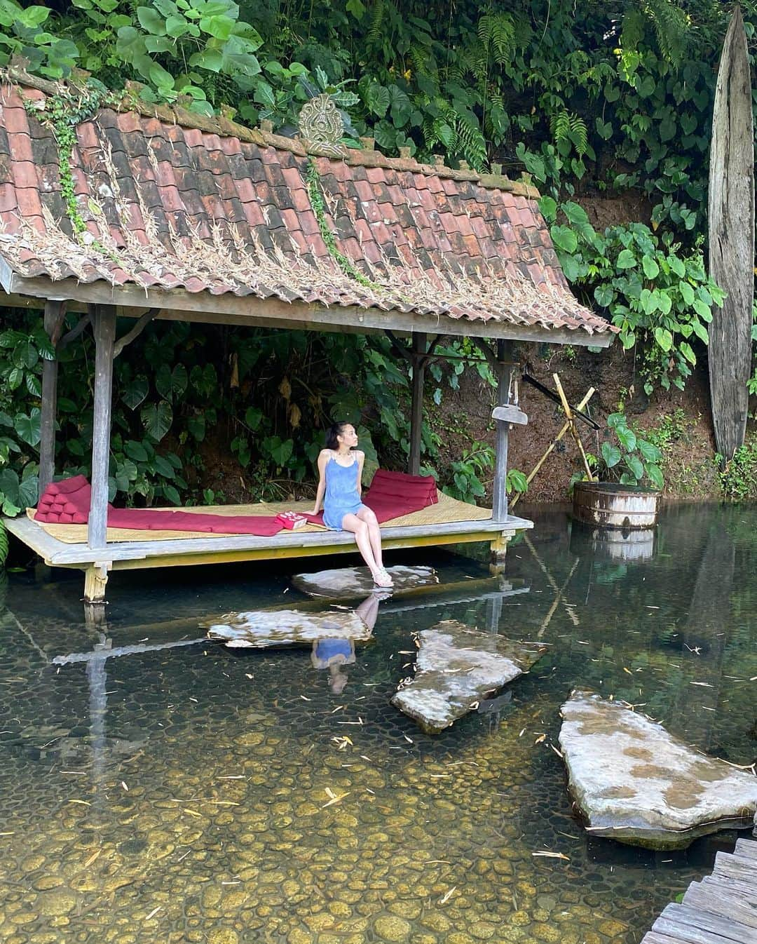 水原希子 さんのインスタグラム写真 - (水原希子 Instagram)「I had a beautiful time in @bambuindah 🧚🏼🌿💞」1月10日 1時57分 - i_am_kiko