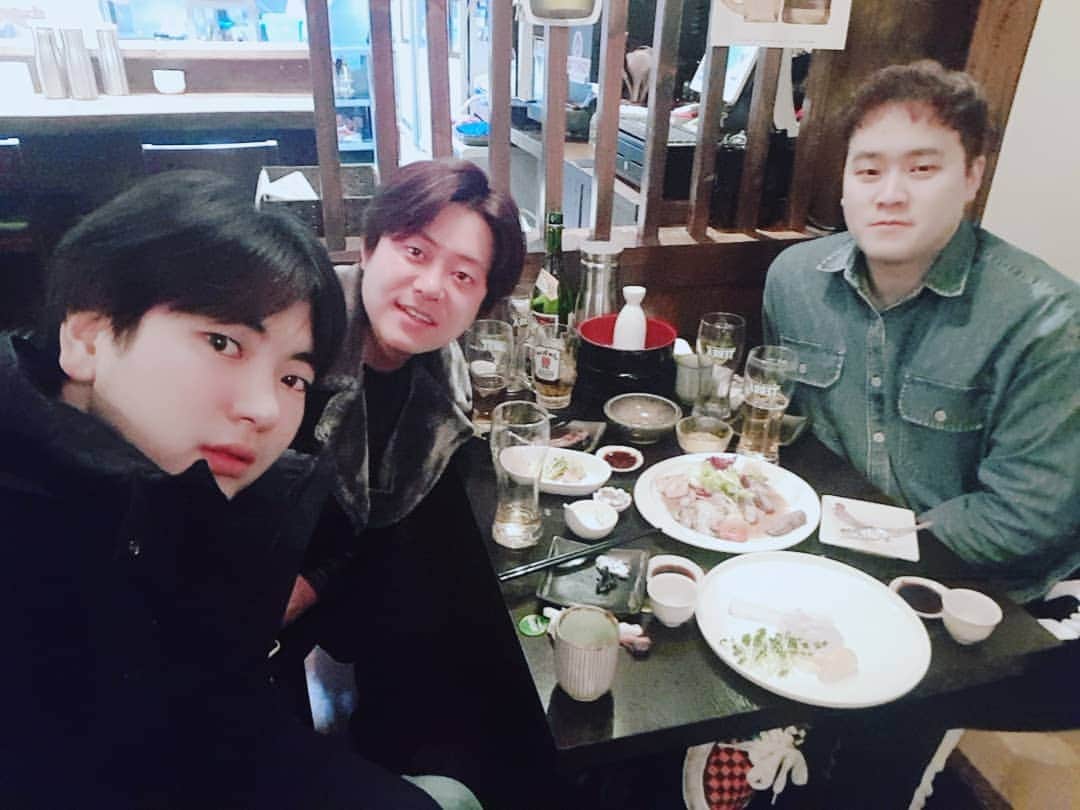 イ・ジュスンのインスタグラム：「사랑한다 형 동생아~」