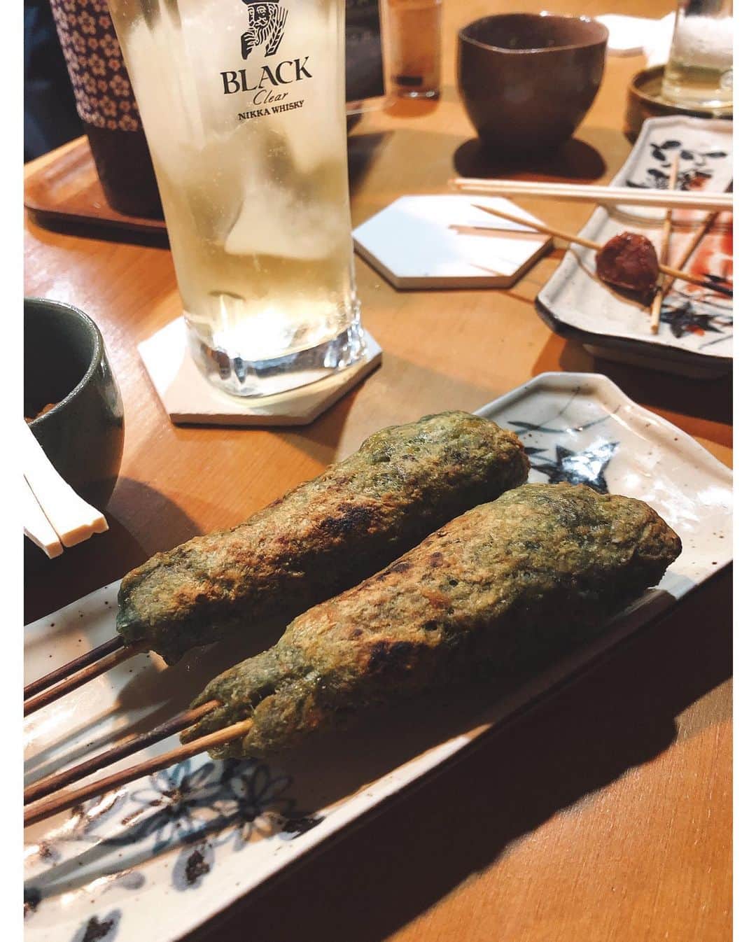 菅原沙樹さんのインスタグラム写真 - (菅原沙樹Instagram)「昨夜の#トーキョーのれん女子　 噂の千羽焼きは、お酒の進むクセになるお味でした🍺」1月10日 12時45分 - saki313apo