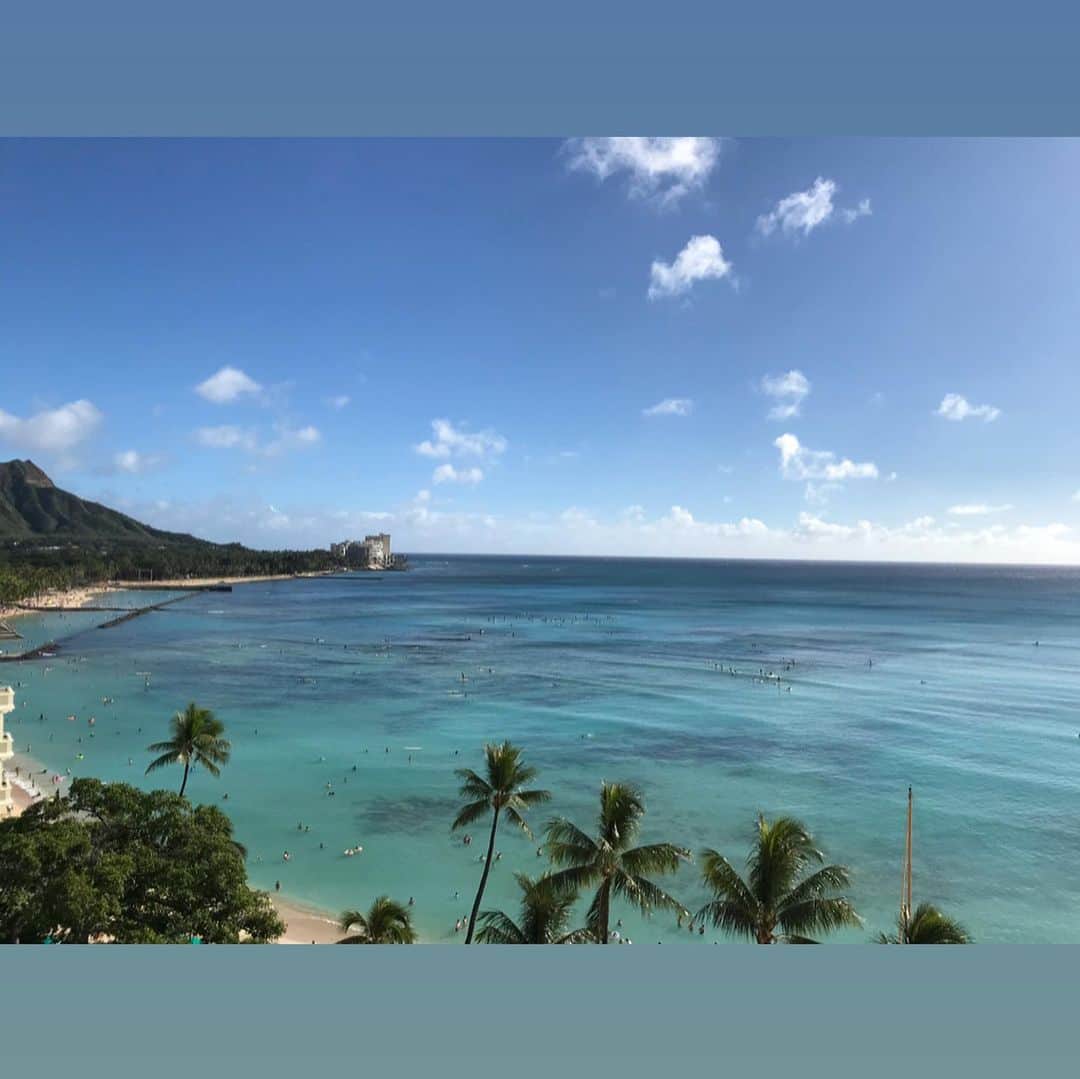 土井成樹のインスタグラム：「昨日ハワイから帰国しました。 何度来ても良いね。 良いリフレッシュ出来ました。 ハワイでは毎回お馴染みNo.8ジュエリーでターコイズバングルをゲット！ 明日から2020年シリーズ開幕！ スタートダッシュ決めます！  #hawaii #waikiki #moanasurfrider  #bltステーキ #no8jewelry  #garlicshrimp  #dragongate」