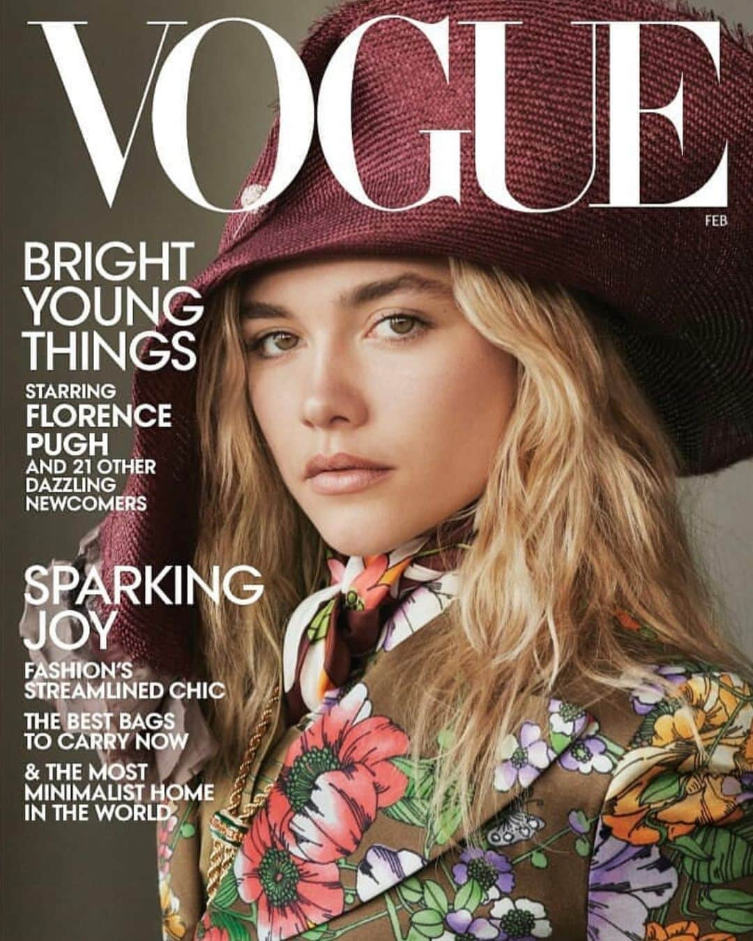 マーク・ジェイコブスさんのインスタグラム写真 - (マーク・ジェイコブスInstagram)「Florence Pugh. Cover of Vogue. Look #55 MARC JACOBS RUNWAY Thank you everyone! This is gorgeous and a great way to start the New Year! ♥️@florencepugh」1月10日 3時43分 - themarcjacobs