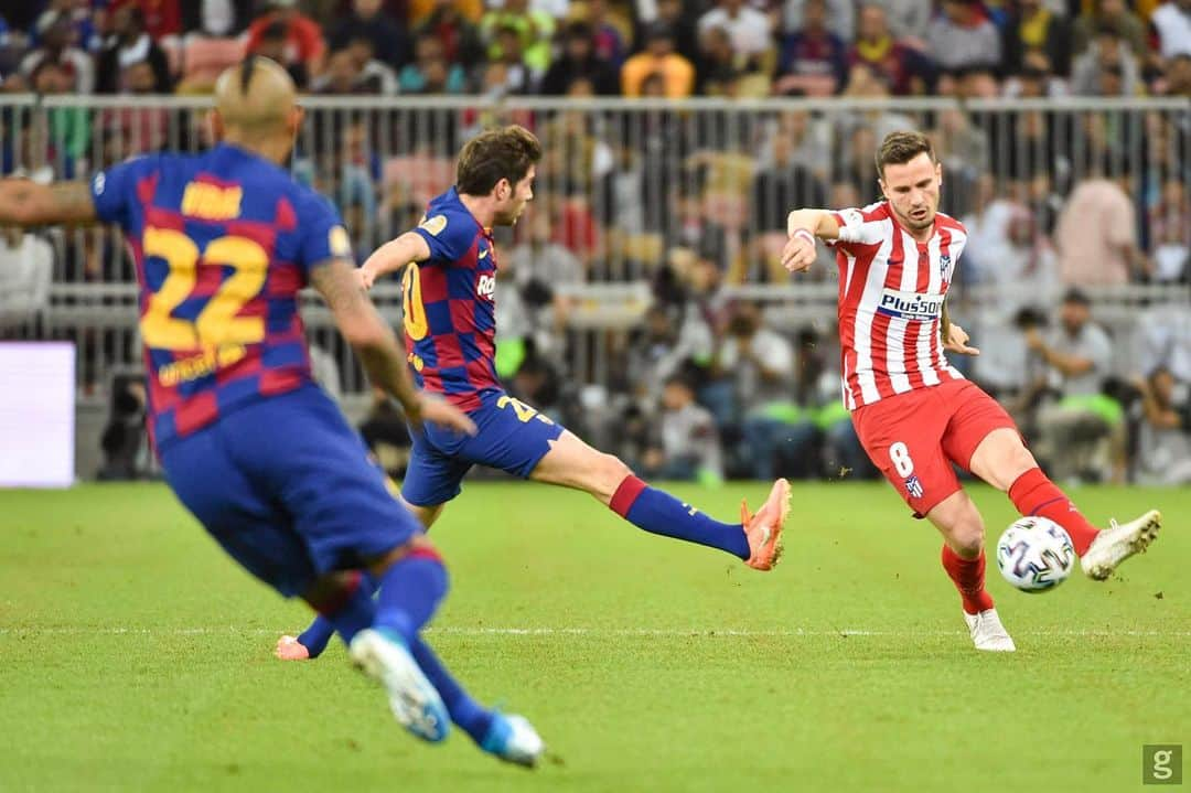 サウル・ニゲスさんのインスタグラム写真 - (サウル・ニゲスInstagram)「NUNCA DEJES DE CREER. #AupaAtleti 🔴⚪️ ¡A por la final! #supercopa2020 @atleticodemadrid」1月10日 6時25分 - saulniguez