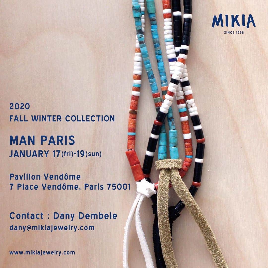 ミキアさんのインスタグラム写真 - (ミキアInstagram)「MIKIA 2020 Fall & Winter collection MAN PARIS @manwomanshows  #2020fw #newcollection #paris」1月10日 9時54分 - mikiajewelry