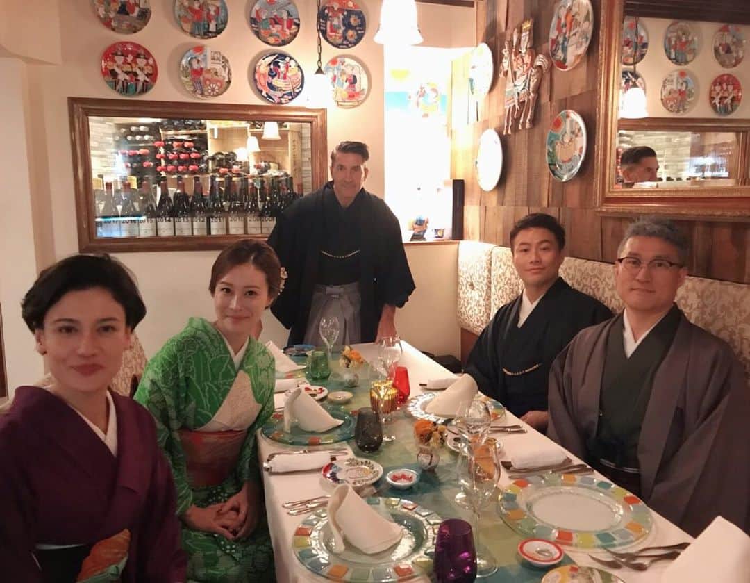 パンツェッタ・ジローラモさんのインスタグラム写真 - (パンツェッタ・ジローラモInstagram)「#rental #kimono #and #dinner #super #ristorantedanino #enjoylife #lifestyle #goodwine #donnachiarawinery #goodlifecrew」1月10日 20時59分 - girolamo.me