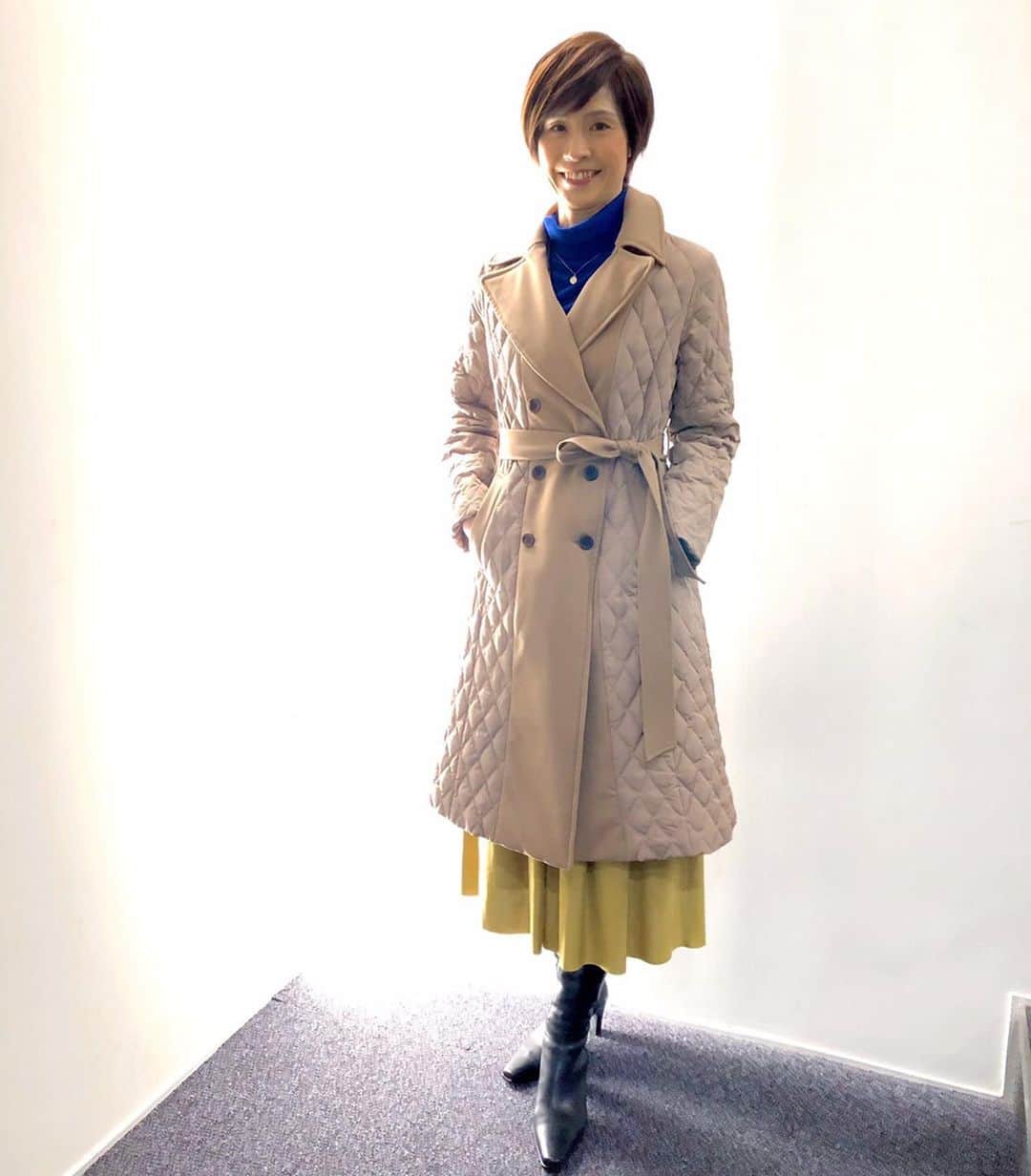 今村涼子さんのインスタグラム写真 - (今村涼子Instagram)「#衣装　#talbot#タルボット #633クレヨンしんちゃん天気 #スーパーJチャンネル」1月10日 21時12分 - ryoko.imamu