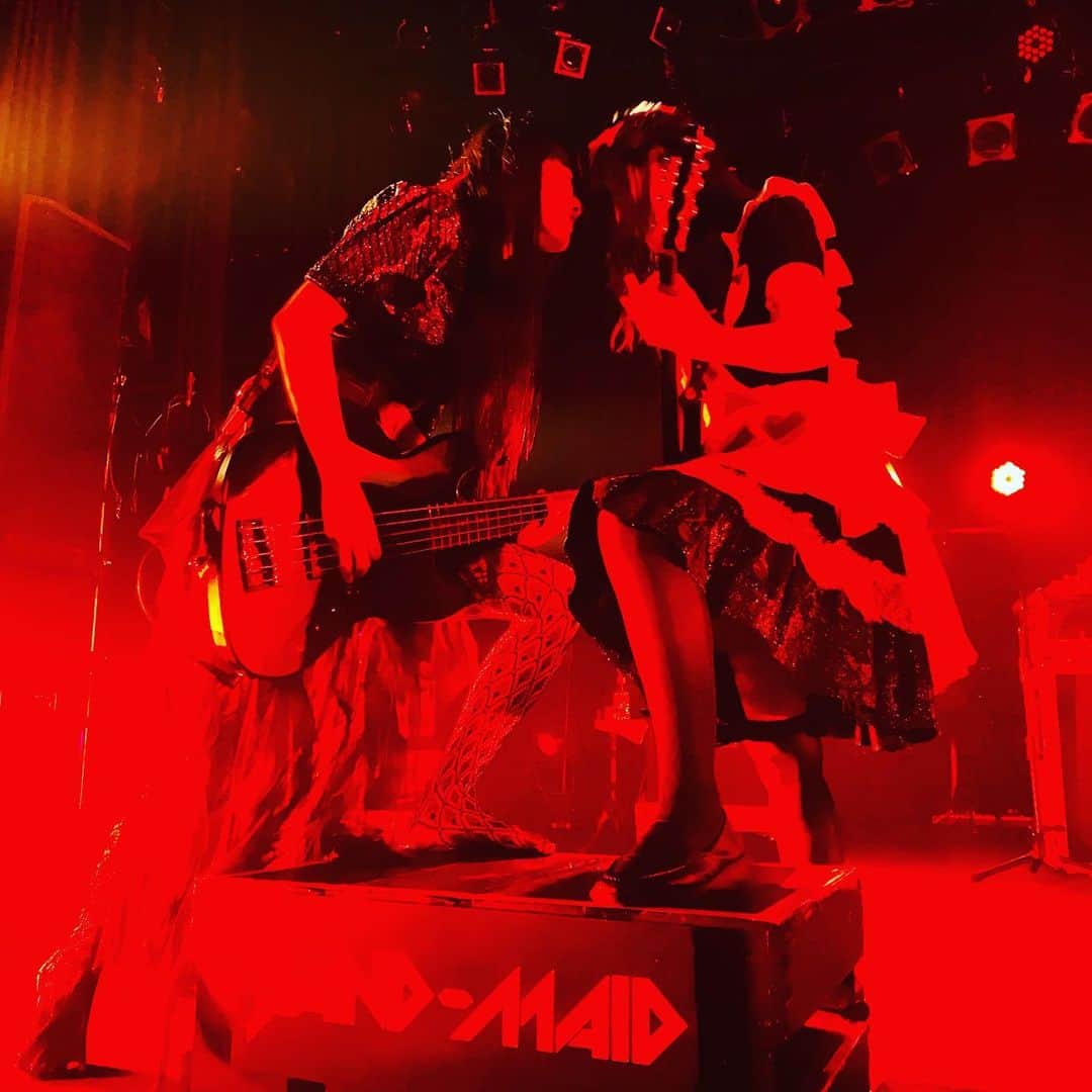 BAND-MAIDさんのインスタグラム写真 - (BAND-MAIDInstagram)「#bandmaid #wdbm #worlddomination #CONQUEROR #aichi #激動」1月10日 21時50分 - bandmaid.jp