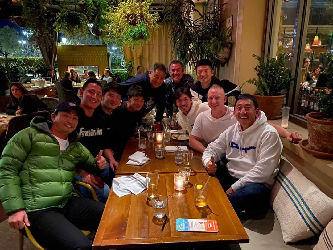 村上宗隆のインスタグラム：「おいしい夜ご飯でした！」