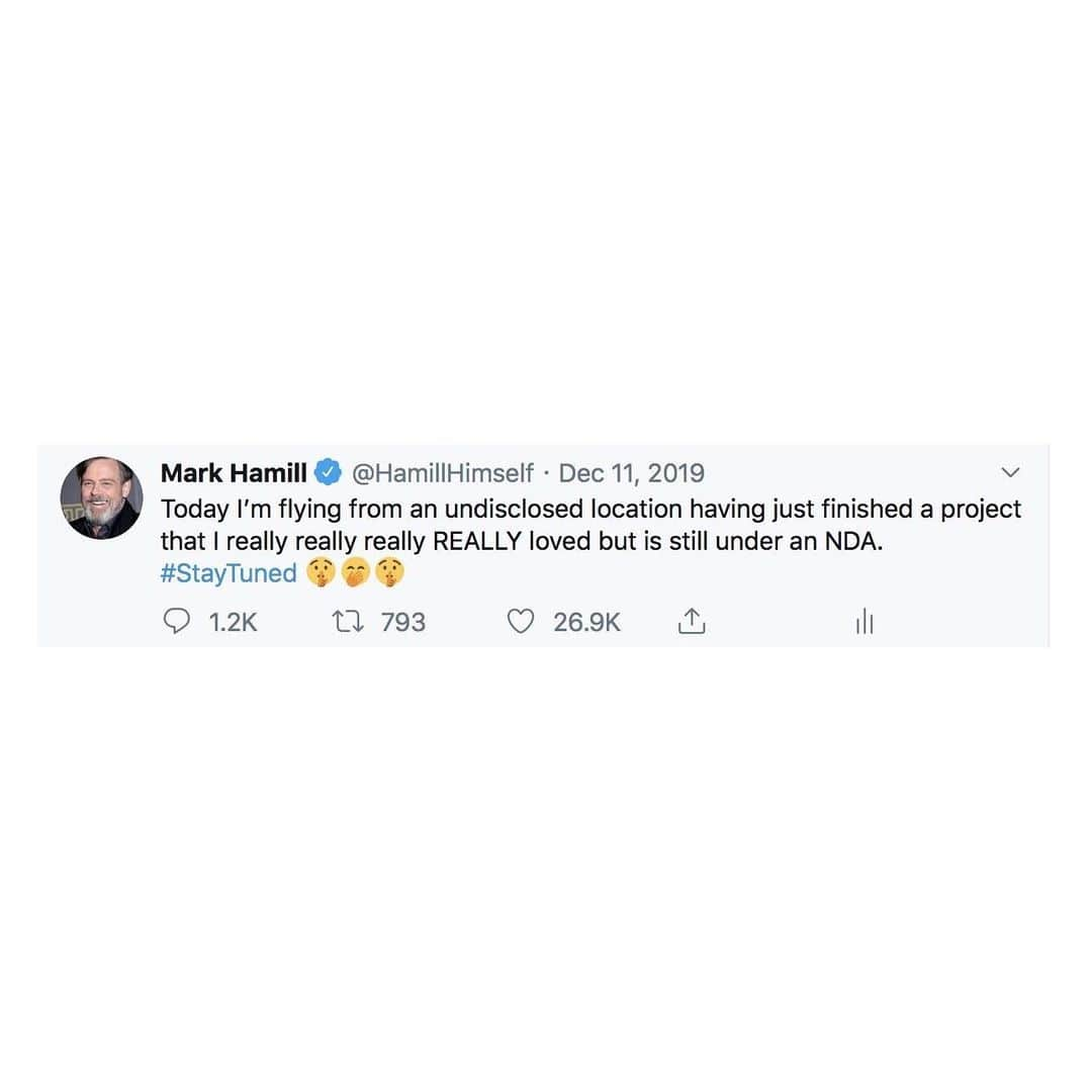 マーク・ハミルさんのインスタグラム写真 - (マーク・ハミルInstagram)「Remember when I tweeted about a project I really, really, really, REALLY loved but it was under an NDA? Well, Jemaine Clement just let the bat out of the bag & announced I'll soon be visiting my favorite undead family on @theshadowsfx!🧛‍♂️What Will I Do In The Shadows? #StayTuned」1月10日 15時41分 - markhamill