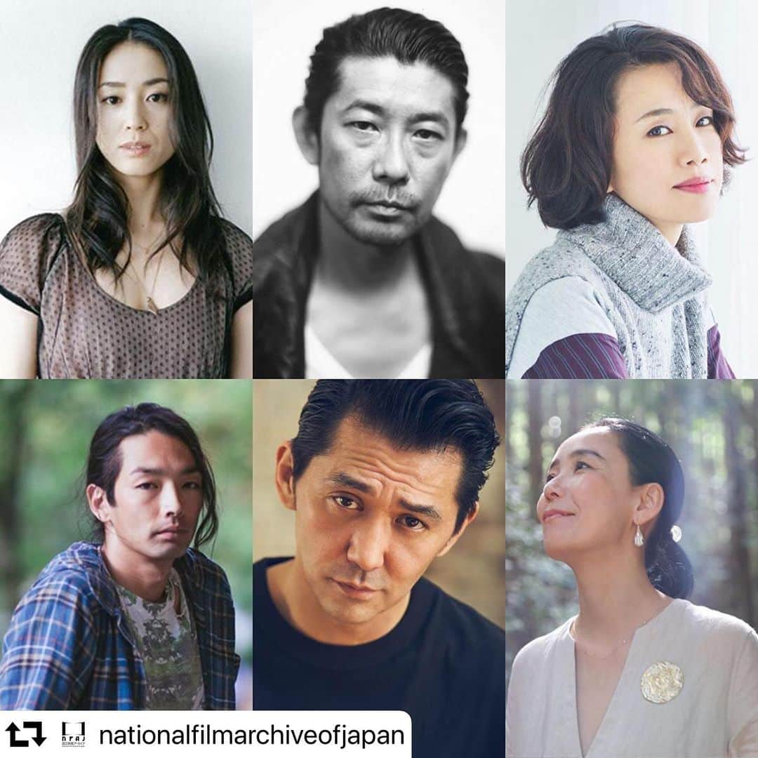 渡辺真起子さんのインスタグラム写真 - (渡辺真起子Instagram)「#repost @nationalfilmarchiveofjapan ・・・ .﻿ 上映企画「映画監督 ﻿河瀨直美」（～1月19日）では、トークイベントを多数開催しています！﻿ これからも、たくさんのゲストの方がいらっしゃいます。﻿ トーク直前の上映をご覧いただくと、そのままトークに参加することができます。トークのみの参加もできます。（※トークは入場無料）﻿ ご来場、お待ちしています。﻿ ﻿ 【写真】﻿ ＊上段左→右﻿ 中村優子さん　永瀬正敏さん　渡辺真起子さん﻿ ＊下段左→右﻿ 森山未來さん　村上淳さん　河瀨直美監督﻿ ﻿ 2020年1月10日（金）﻿ ・『万華鏡』上映後﻿ 　ゲスト：河瀨直美監督、尾野真千子さん﻿ ・『火垂』上映後﻿ 　ゲスト：河瀨直美監督、中村優子さん﻿ ﻿  2020年1月11日（土）﻿ ・『Vision』上映後﻿ 　ゲスト：河瀨直美監督、夏木マリさん、森山未來さん﻿ ・『沙羅双樹』上映後﻿ 　ゲスト：河瀨直美監督、兵頭祐香さん、UAさん﻿ ﻿ 2020年1月12日（日）﻿ ・『光』上映後﻿ 　ゲスト：河瀨直美監督、永瀬正敏さん﻿ ・『追臆のダンス』上映後　﻿ 　ゲスト：河瀨直美監督、百々俊二さん、百々新さん﻿ ※西井千鶴子さんのご登壇はキャンセルとなりました。﻿ ﻿ 2020年1月18日（土）﻿ ・『垂乳女』他　上映後﻿ 　ゲスト：河瀨直美監督﻿ ・『２つ目の窓』上映後﻿ 　ゲスト：河瀨直美監督、村上淳さん、渡辺真起子さん﻿ ﻿ 2020年1月19日（日）﻿ ・『玄牝―げんぴん―』上映後﻿ 　ゲスト：河瀨直美監督﻿ ・『殯の森』上映後﻿ 　ゲスト：河瀨直美監督﻿ ﻿ ※トークは入場無料です﻿ ※ホール満席時は、ロビーでトーク音声のみをお聞きになることができます。﻿ ※トークゲストの追加や変更がある場合、当館HP等でお知らせいたします。﻿ ﻿ #国立映画アーカイブ #NFAJ #filmarchive #日本映画 #河瀨直美 #naomikawase #中村優子 ﻿#永瀬正敏 #渡辺真起子 #森山未來 #村上淳 #尾野真千子 #夏木マリ #兵頭祐香 #UA #百々俊二 ﻿#百々新」1月10日 15時43分 - watanabe_makiko