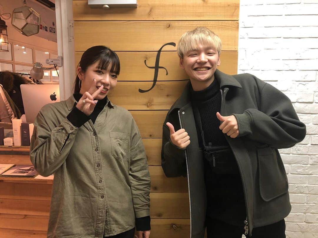 藤井達也のインスタグラム：「はまちゃん今年もよろしく😄  とりあえず年内はこの色でww」