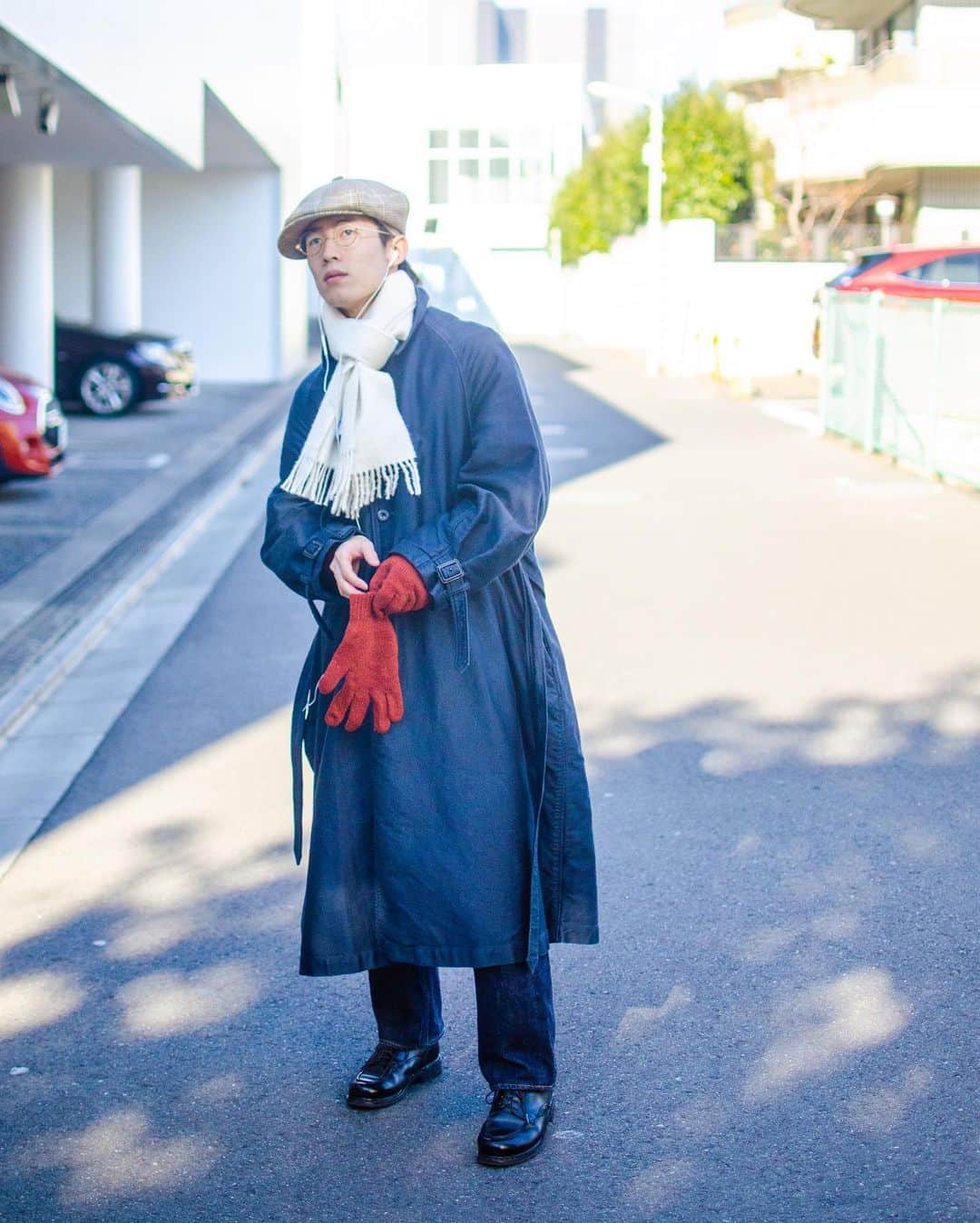 yukiのインスタグラム：「ㅤㅤㅤㅤㅤㅤㅤㅤㅤㅤㅤㅤㅤ 全て気に入っている @outil_vetements  @lechoppe.jp @theinouebrothers  @mittan.asia  @walls_osaka  @anatomica_tokyo_nihonbashi  @paraboot_official ㅤㅤㅤㅤㅤㅤㅤㅤㅤㅤㅤㅤㅤ 📸 @fukuda_ryubi」
