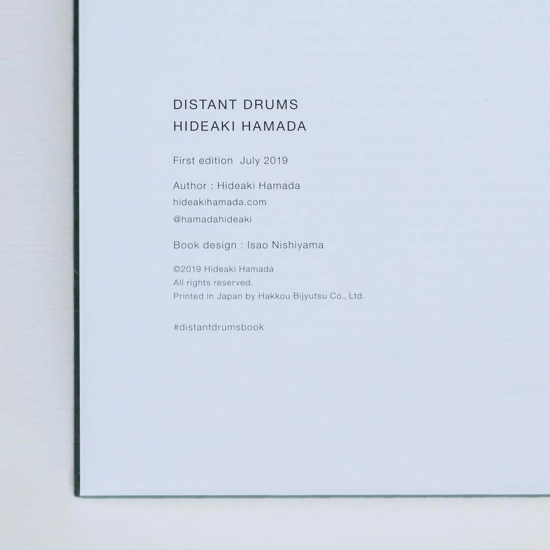 濱田英明さんのインスタグラム写真 - (濱田英明Instagram)「Photo book "DISTANT DRUMS” #distantdrumsbook」1月10日 18時27分 - hamadahideaki