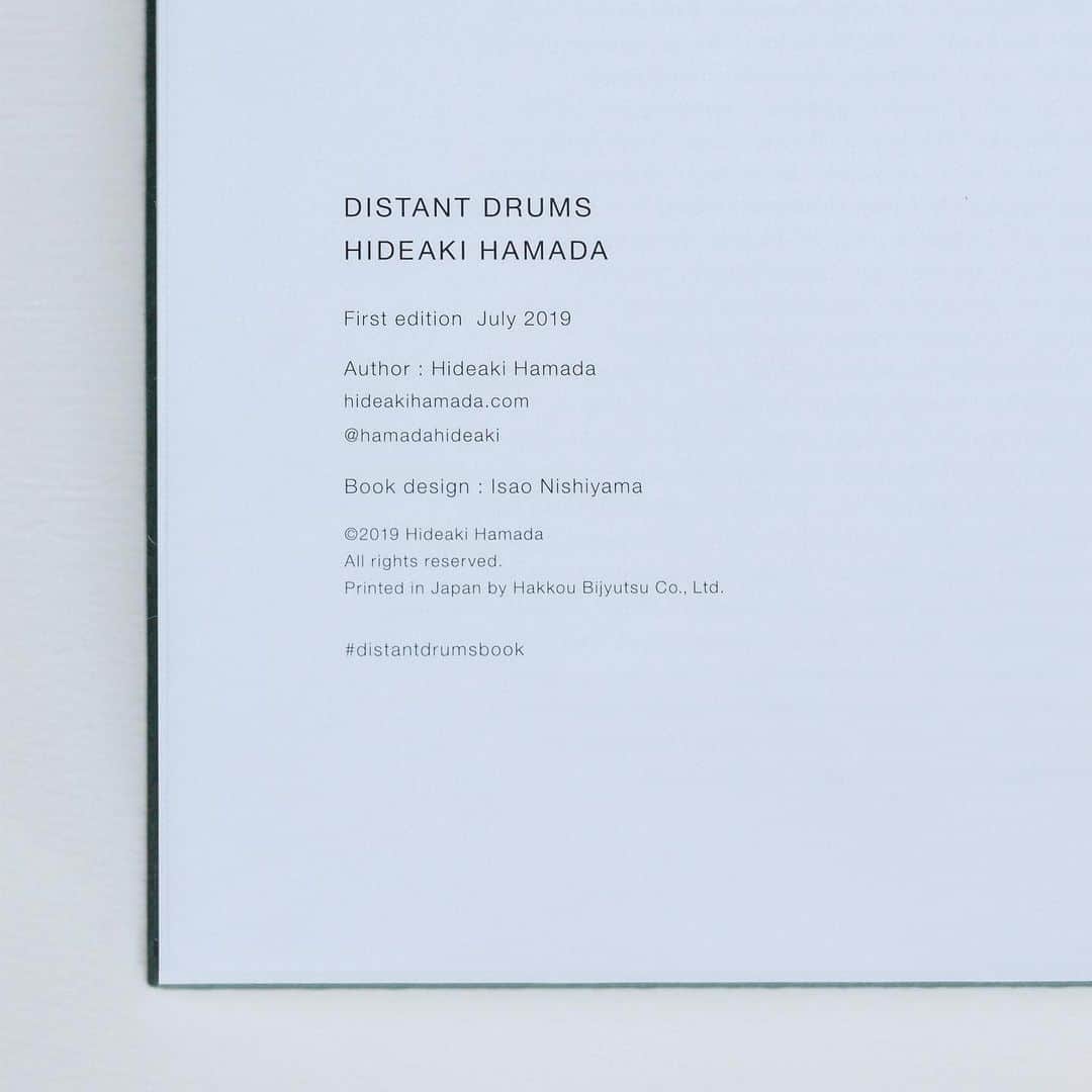 濱田英明さんのインスタグラム写真 - (濱田英明Instagram)「Photo book "DISTANT DRUMS” #distantdrumsbook」1月10日 18時43分 - hamadahideaki