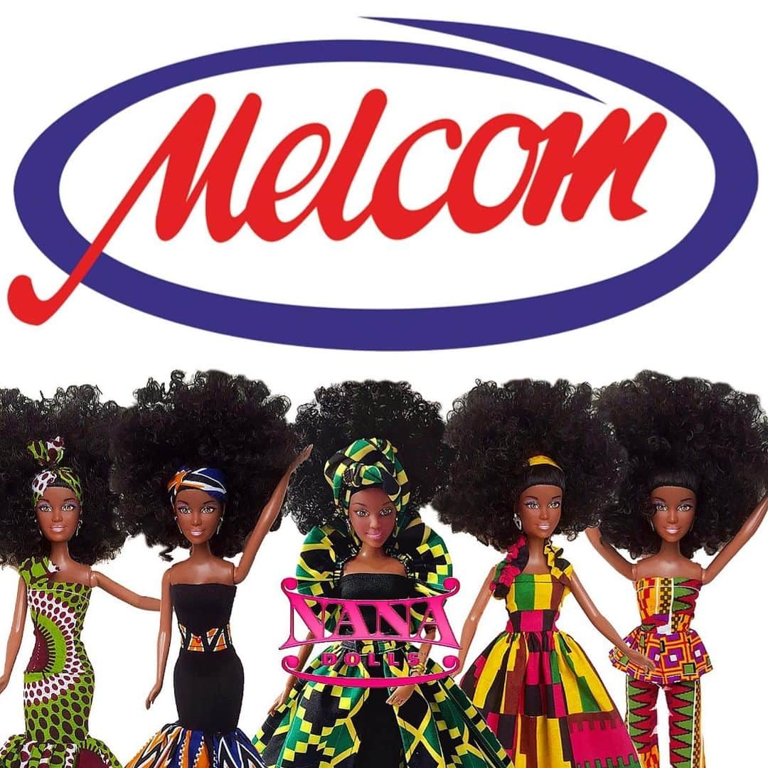 Fuse ODGのインスタグラム：「Today is the DAYYYY 📢 Excited to announce the launch of Nana Dolls at Melcom stores in Ghana! COME join us TODAY at Achimota Melcom Store . Located on the Achimota Nsawam Road, opposite the Neoplan Station in Accra from 11am - 2pm. I will be there ready to sign your Nana dolls! Bring your kids too 🥰  Black dolls matter, lets change history together 👑👑👑🥳🥳🥳 See you there!!! @Melcomghana  #Nanadolls #blackdolls #africandolls #launch #melcomstores #ghana #africa」