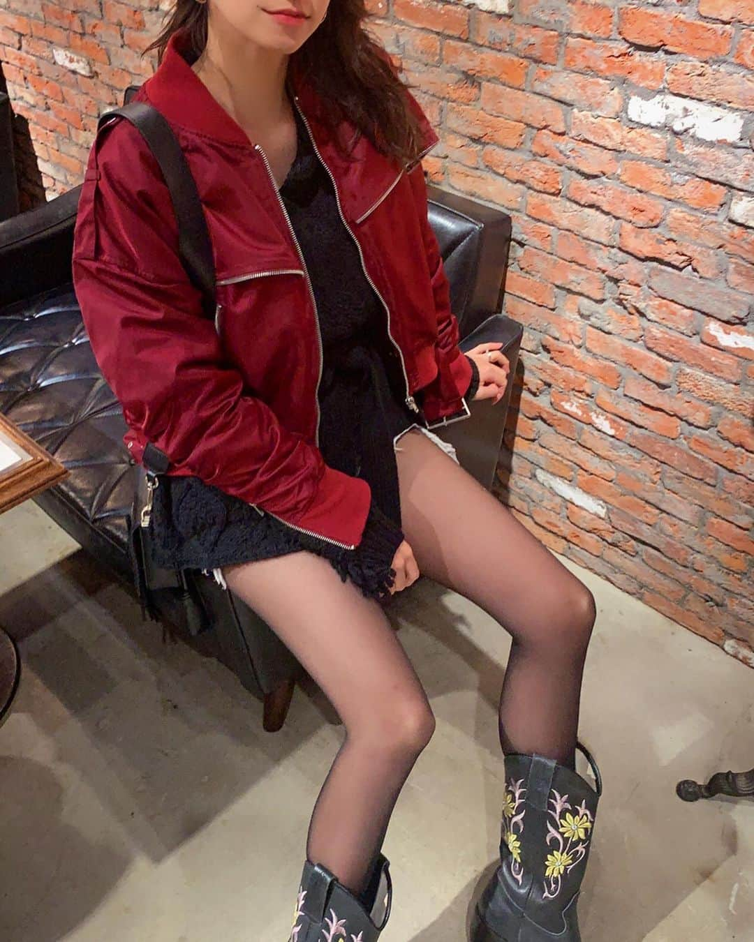 大森美知さんのインスタグラム写真 - (大森美知Instagram)「今日の私服 outer色味とデザインが可愛すぎて気に入ってます🍷♥️ #みちしふく #今日の私服  #タグ付け 🏷 #ootd #kawijamele #fashion #大森みち」1月10日 19時01分 - michi_oomori_official