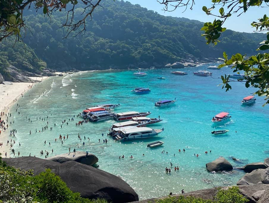 DJ Saya（さやまる）さんのインスタグラム写真 - (DJ Saya（さやまる）Instagram)「similan island 🏝  今日はタイ5日目❤︎ 毎日毎日視界がpeace 🕊  #タイ #タイ旅行 #シミラン諸島 #パンガン島 #phangan #phanganisland #thailand #thailandtravel #bikini #beach #similan #similanisland」1月10日 19時05分 - saya_312y