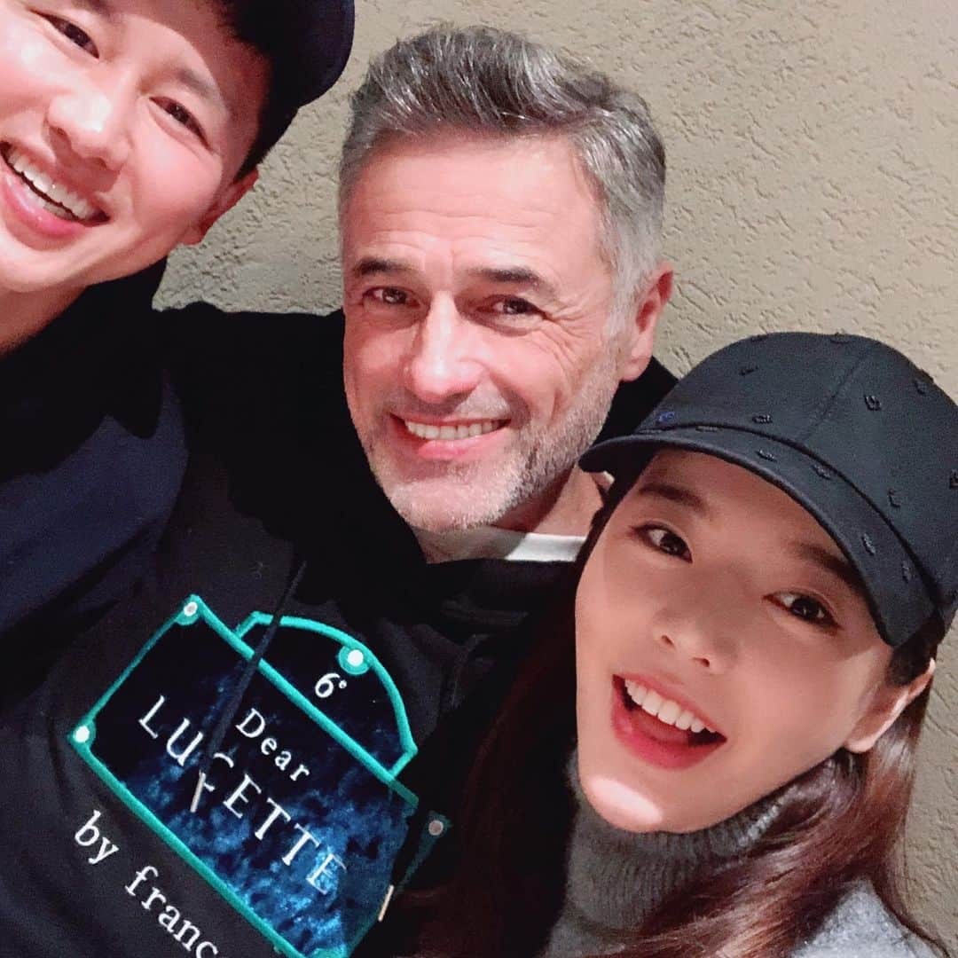 サニー さんのインスタグラム写真 - (サニー Instagram)「일로 만난 사이에서 이젠 일만 같이 안하는 성호오빠랑~ 우주최강 로맨티스트 띠에리~!!! 둘 다 너무 소중한 내 칭구칭긔! #dearlucette #팩진짜좋앙 #더대박났으면~ #그래서한국좀더자주왔으면~」1月10日 19時28分 - 515sunnyday