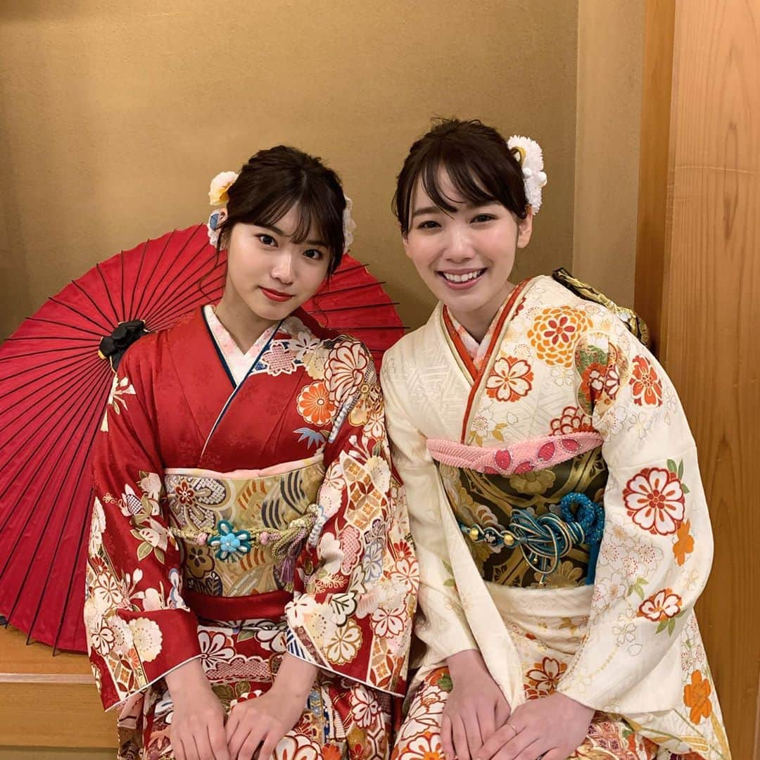 古田愛理さんのインスタグラム写真 - (古田愛理Instagram)「まりえさんと✨﻿ 久々にお会いできて﻿ たくさんお話できました！﻿ 幸せです...﻿ ﻿ ﻿ #飯豊まりえ さん」1月10日 19時31分 - airi_furuta