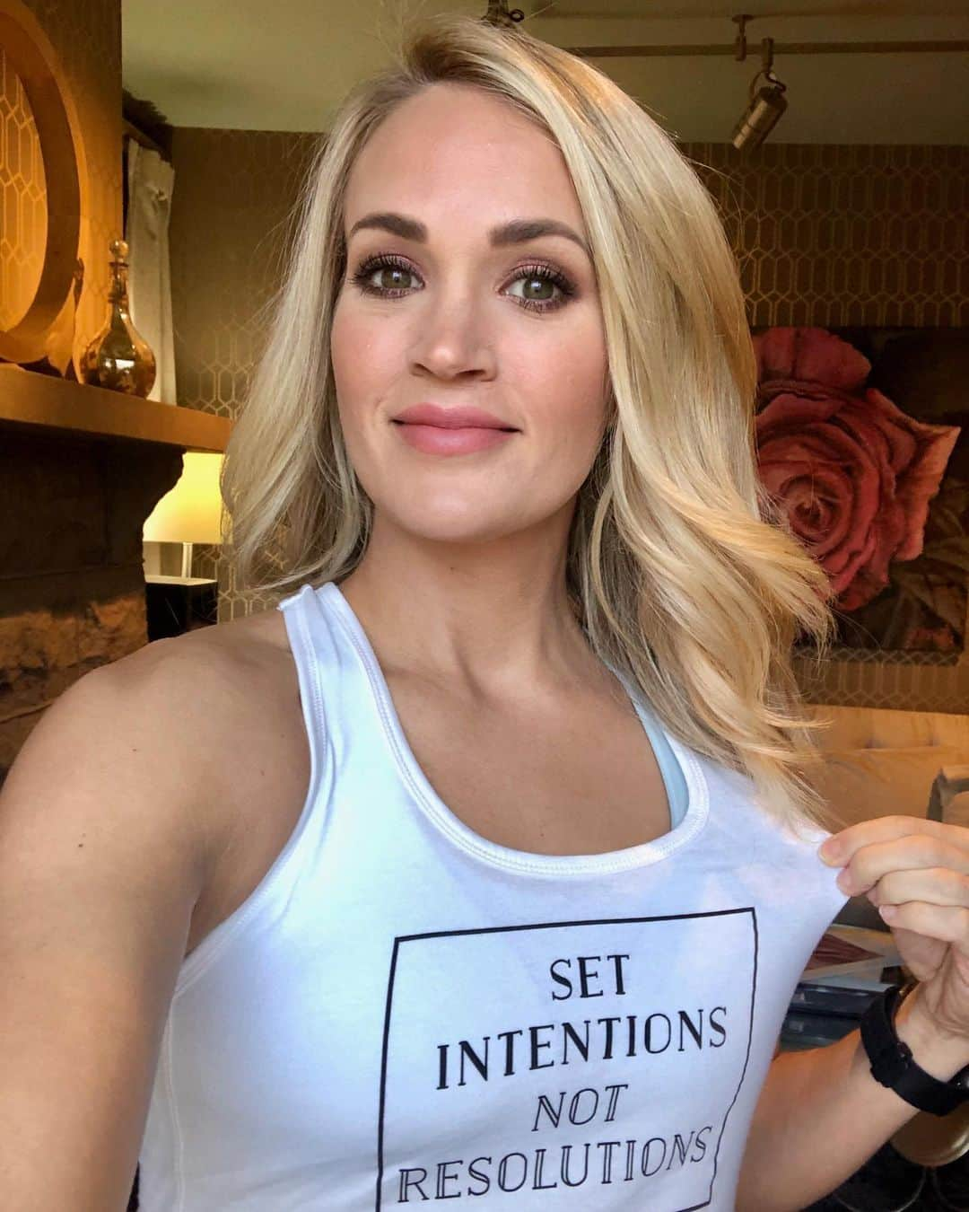 キャリー・アンダーウッドさんのインスタグラム写真 - (キャリー・アンダーウッドInstagram)「Best intentions for the new year! @CALIAbyCarrie #NewYearBestYou  #StayThePath」1月11日 0時04分 - carrieunderwood