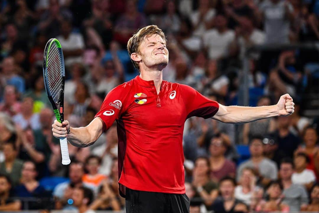 ダビド・ゴフィンのインスタグラム：「Thank you @atpcup and #TeamBelgium for the great memories !!! 🇧🇪❤️」