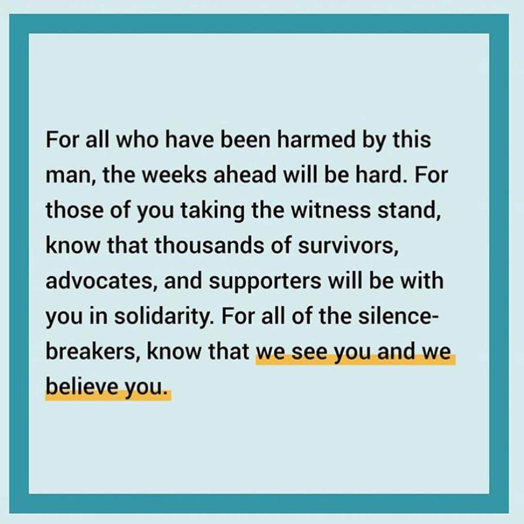 カーラ・ソウザさんのインスタグラム写真 - (カーラ・ソウザInstagram)「Dear #SilenceBreakers: because I know firsthand how hard it is to tell your truth, I want you to hear me loud and clear when I say: THANK YOU! If you too want to show support to survivors as the Harvey Weinstein trial gets underway, sign the letter of support via the link in my bio. #TIMESUPNOW」1月11日 2時08分 - karlasouza