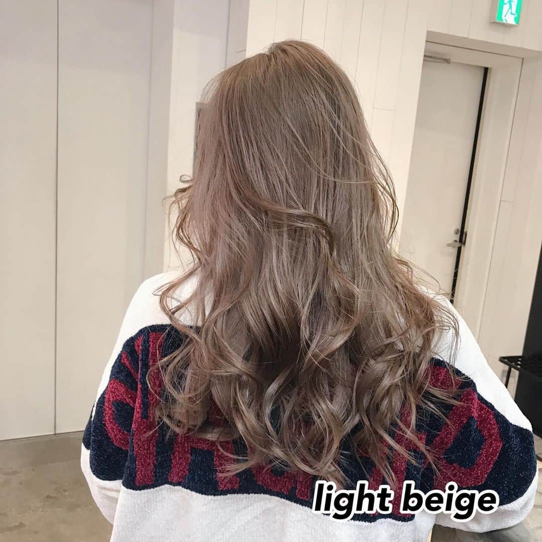 のインスタグラム：「ライトベージュ ◉イノアオイルカラー @lorealpro . . ◉ケラスターゼトリートメント @kerastase_official  シモンテルミック、オレオリラックスオイル . . @album_hair  @nobuhair 担当プロデューサーNOBU ALBUM新宿NEＷ OPEN★ NET予約は、プロフィールのURLから^ ^ 東京都新宿区新宿３-28-11 市嶋第三ビル4F  #ヘアスタイル #髪型 #ヘアセット #ヘアアレンジ #ヘアカラー #カラー #lafrench #ハイライト #ブリーチ #ミニボブ #サロン #レザーカット #モデル #ヘアカタログ #美容師  #美容室 #撮影 #fashion #instafashion #hm #zara #forever21  #uniqlo #gu #bob #updo #haircolor #longhair #hairstyle」
