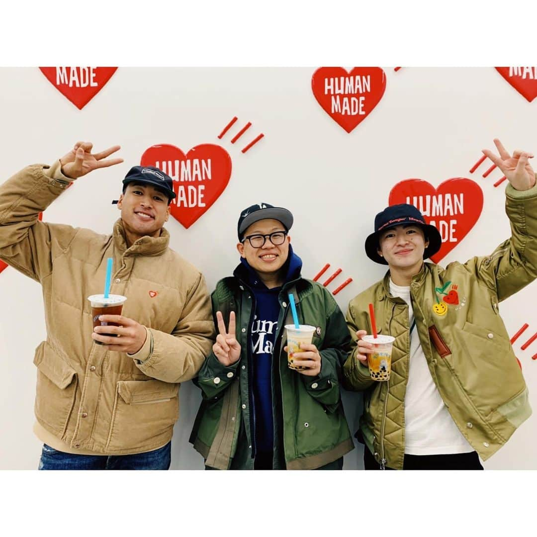 関口メンディーさんのインスタグラム写真 - (関口メンディーInstagram)「Happy new year trip in Kyoto👘 @nigo さん今年も新年の素敵な思い出をありがとうございました✨ #2020 #タピ始め #2日連続笑 #オツモパール @otsumopearl」1月11日 10時22分 - mandy_sekiguchi_official