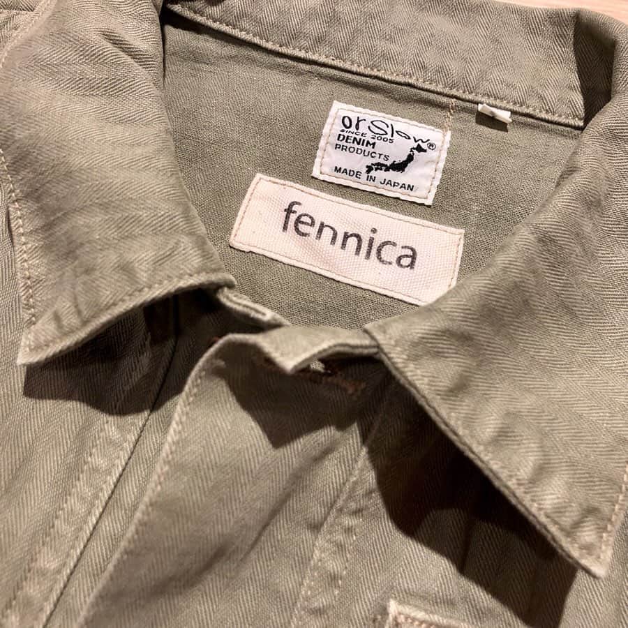 BEAMS JAPANさんのインスタグラム写真 - (BEAMS JAPANInstagram)「＜orslow＞×＜fennica＞ Atozuke Jacket Mens&Womens ＜orslow＞オリジナルのデニム生地のポケットを付けたジャケット。 「海兵隊員が退役後にユニフォームをカスタマイズして着用していた」というストーリーを基にイメージを膨らませ、誕生した別注アイテム。 ニットやシャツを重ねて、3シーズン通して着れます。  BEAMS JAPAN 5F @fennica_shinjuku ☎︎03-5368-7304 #orslow #beams #beamsjapan #beamsjapan5th #fennica #fennicastudio」1月11日 14時21分 - beams_japan