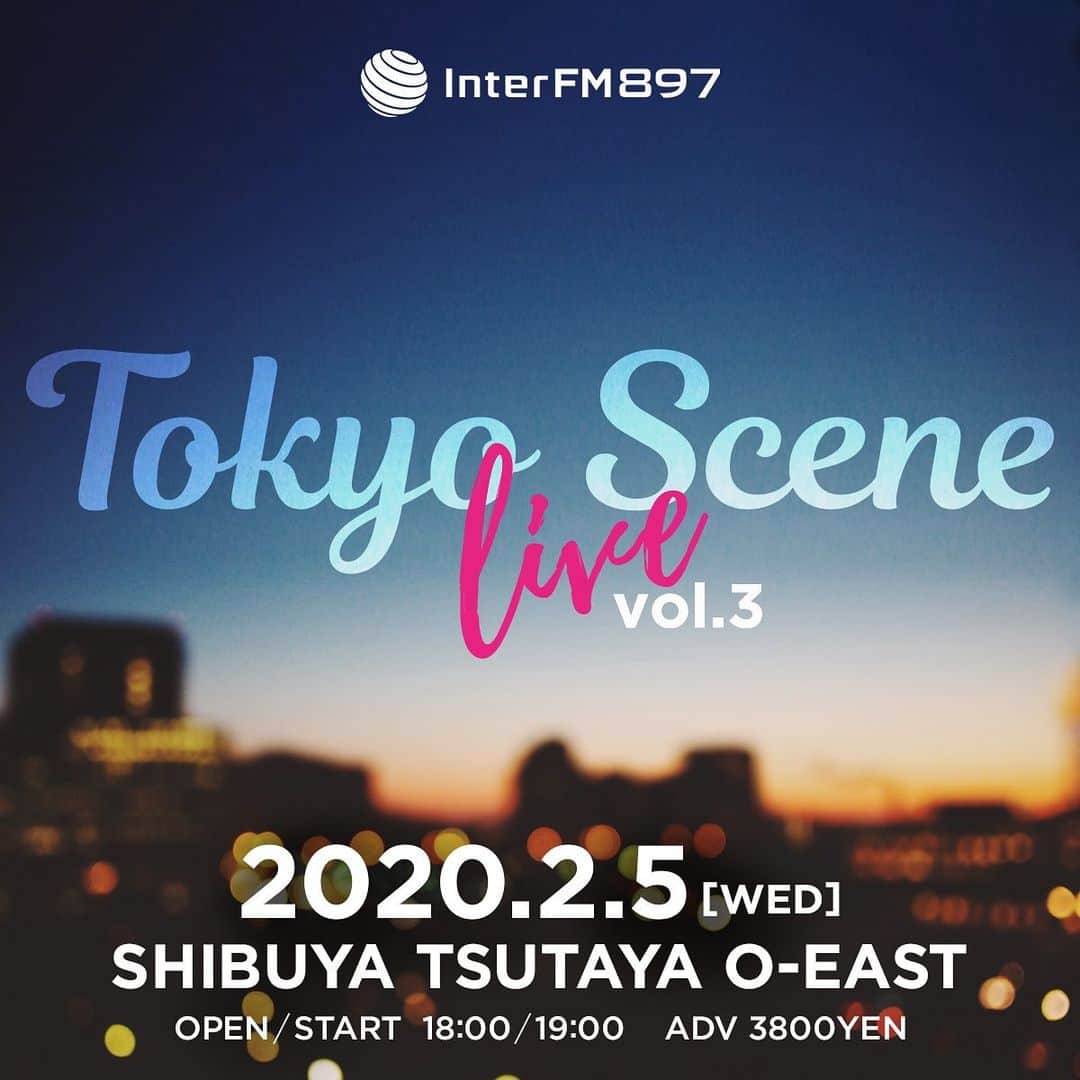 InterFM897さんのインスタグラム写真 - (InterFM897Instagram)「InterFM897 Tokyo Scene LIVE vol.3 チケット一般発売開始しました🎉  日程✅2020年2月5日(水) 会場✅TSUTAYA O-EAST  LIVE✴️tofubeats / chelmico / yonawo DJ✴️YonYon  チケットは各プレイガイドにて発売中です🙌🏻 #TokyoScene #InterFM897 #tofubeats #chelmico #yonawo #yonyon」1月11日 15時03分 - interfm897