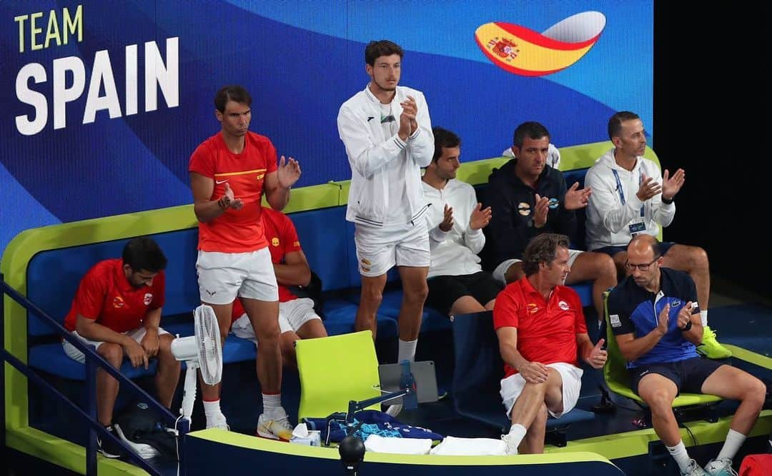 パブロ・カレーニョ・ブスタさんのインスタグラム写真 - (パブロ・カレーニョ・ブスタInstagram)「🇪🇸España 3-0 Australia🇳🇿 Estamos en la final de la @atpcup , último esfuerzo mañana #teamspain」1月12日 1時08分 - pablo_carreno_