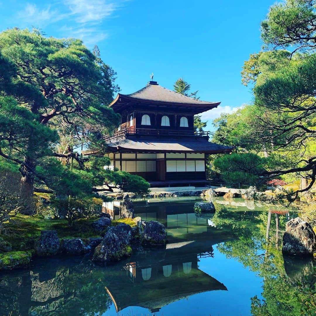 相澤樹さんのインスタグラム写真 - (相澤樹Instagram)「大人修学旅行。銀閣寺がまぁ、美しかった。もう7回くらい行ってるけど一番綺麗な日でした。」1月12日 1時19分 - mikitiaizawa