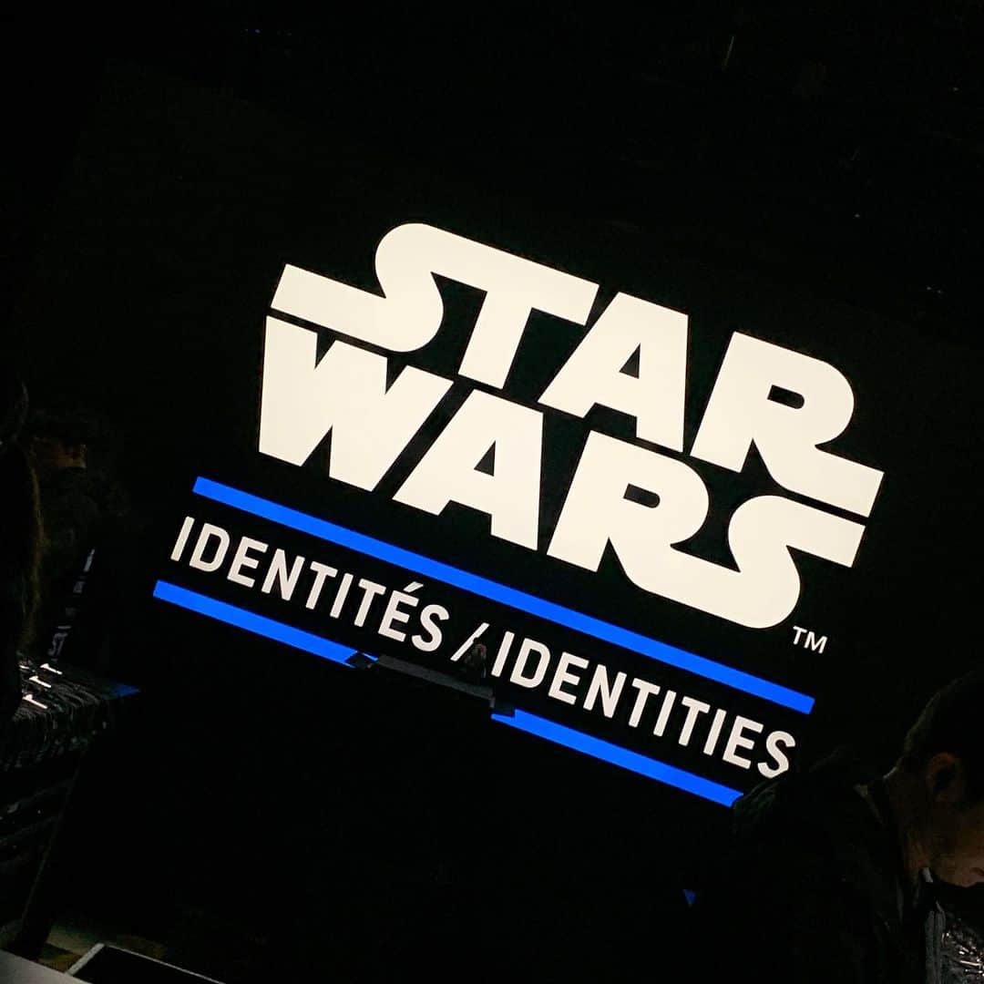 相羽あいなのインスタグラム：「『STAR WARS Identities：The Exhibition』に行ってきました♡♡ くどはると朝活♪ 行けて本当に良かったー！！！ #starwars  #朝活  #Aiainstagram」