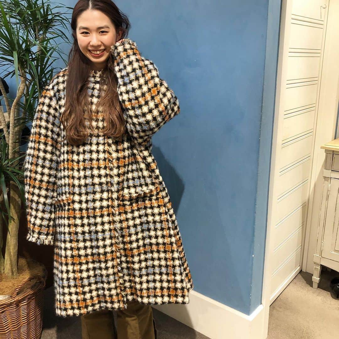 のインスタグラム：「. @isabelmarant 💞 ZABANツイードコート ¥72,000+tax(40%OFF) .  #demiluxebeams  #BEAMS #19fw」