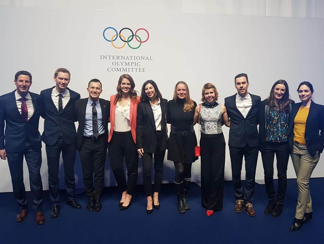 パトリック・チャンのインスタグラム：「Athlete Role Models - Class of 2020 @youtholympics #lausanne2020」