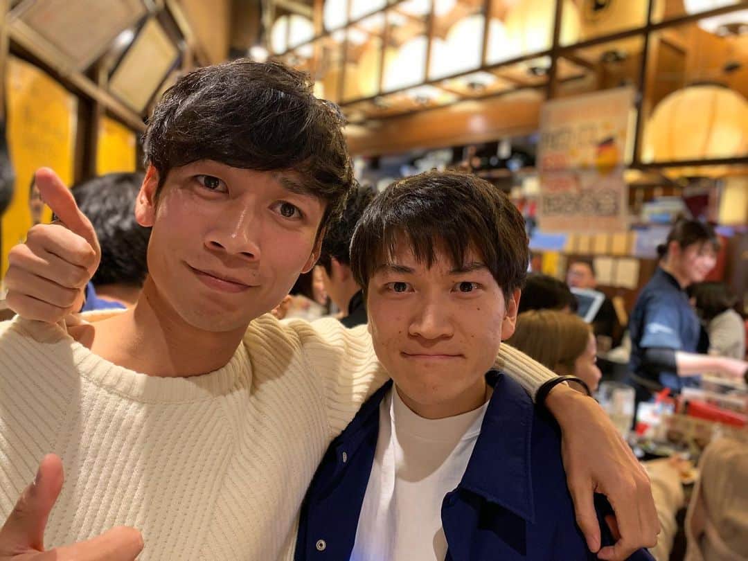 のインスタグラム：「後輩とご飯！！！！！！！ #駒澤」