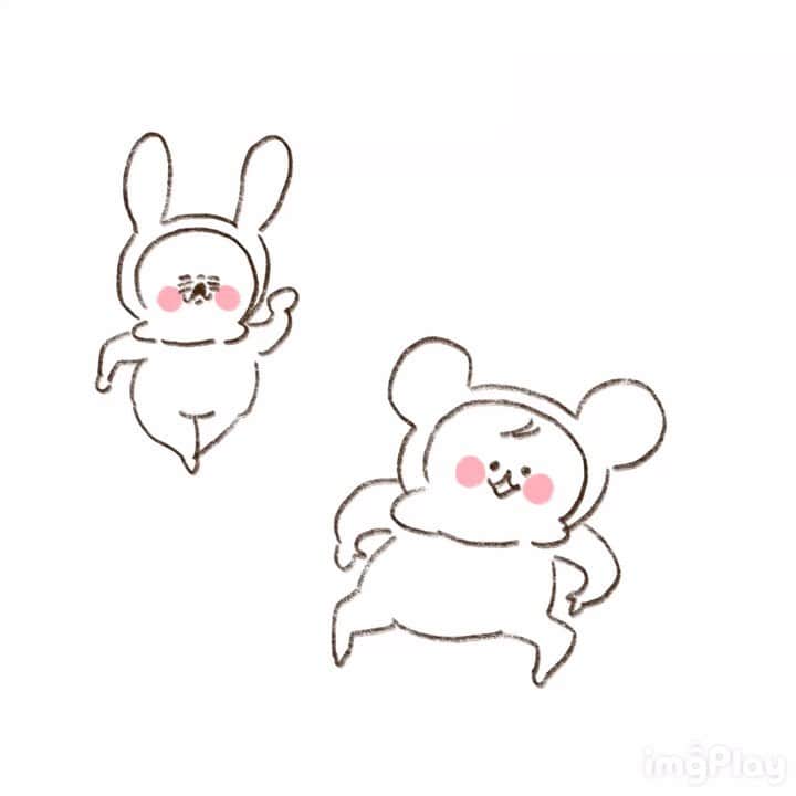 やまもとりえのインスタグラム：「はじめてgifアニメ作りました」