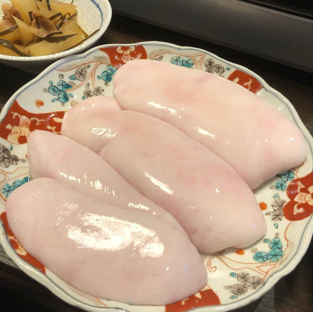 伊藤祐介のインスタグラム：「大牟田飯  #白子 #フグ #刺身 #ドリア #柳瀬明宏」