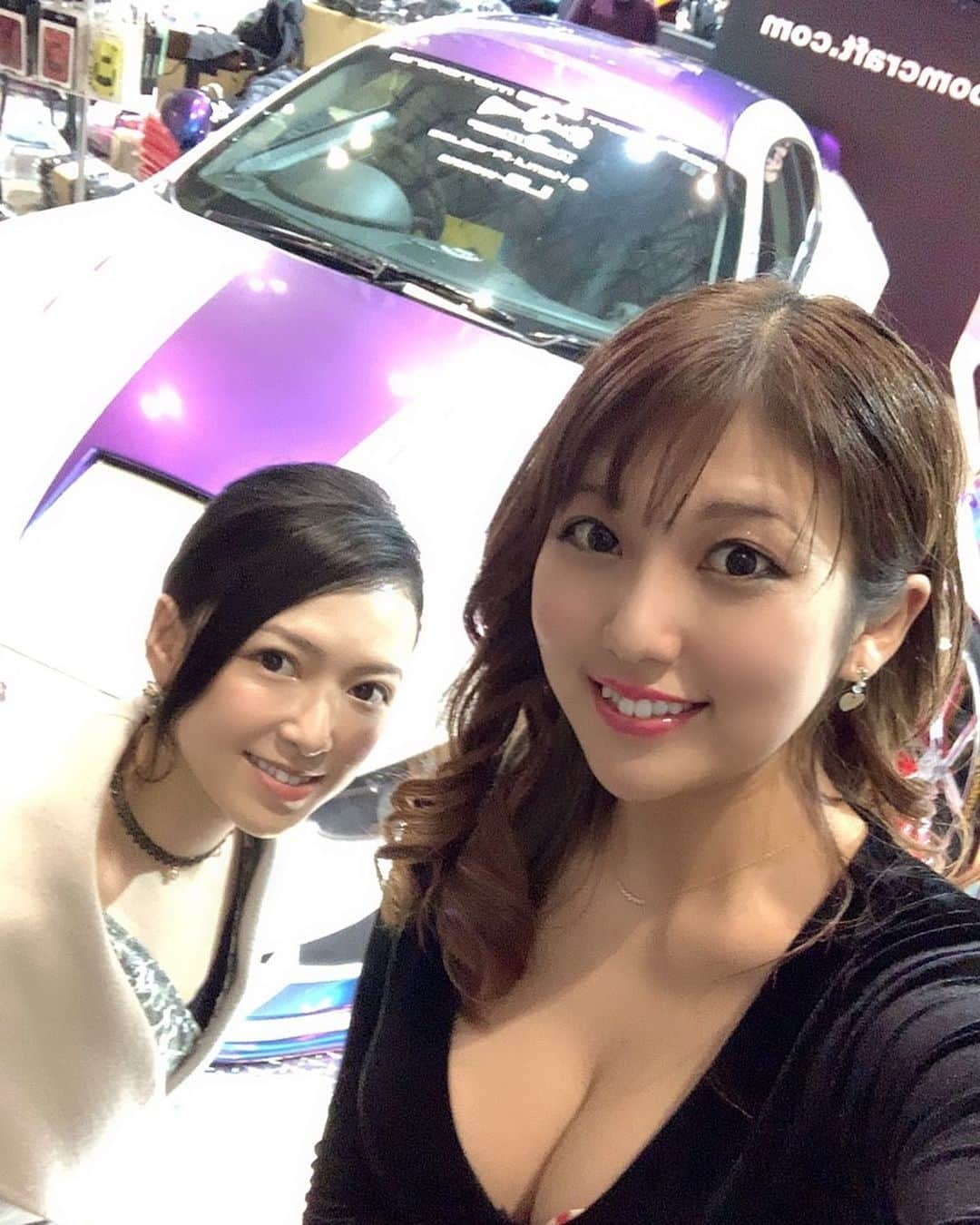 神谷麻美さんのインスタグラム写真 - (神谷麻美Instagram)「#オートサロン 行ったよん🏎💗✨ #東京オートサロン2020 💖 #tokyoautosalon 💗 #Lamborghini 💖💖 #ランボルギーニ ❤  #Aventador 💖💖」1月11日 21時07分 - asamice428