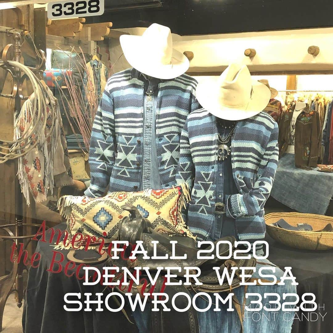 ターシャポリッツィのインスタグラム：「If you’re at Denver market, stop by our showroom (3328) to see the launch of our fabulous Fall 2020 collection! We are also showing Spring & Summer 2020, our new MEN’S collection, and we have some cash & carry! 🛍」