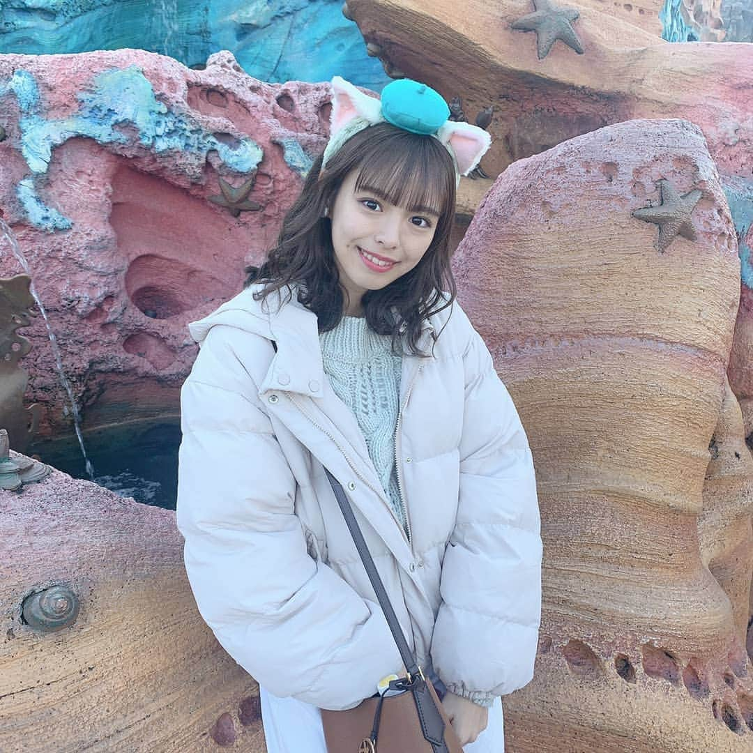 檜山奈南果のインスタグラム：「. ジェラトーニお揃いなんだよ🐱 . . . #instalike#instagood#l4l #Disney#DisneySea#ディズニー」