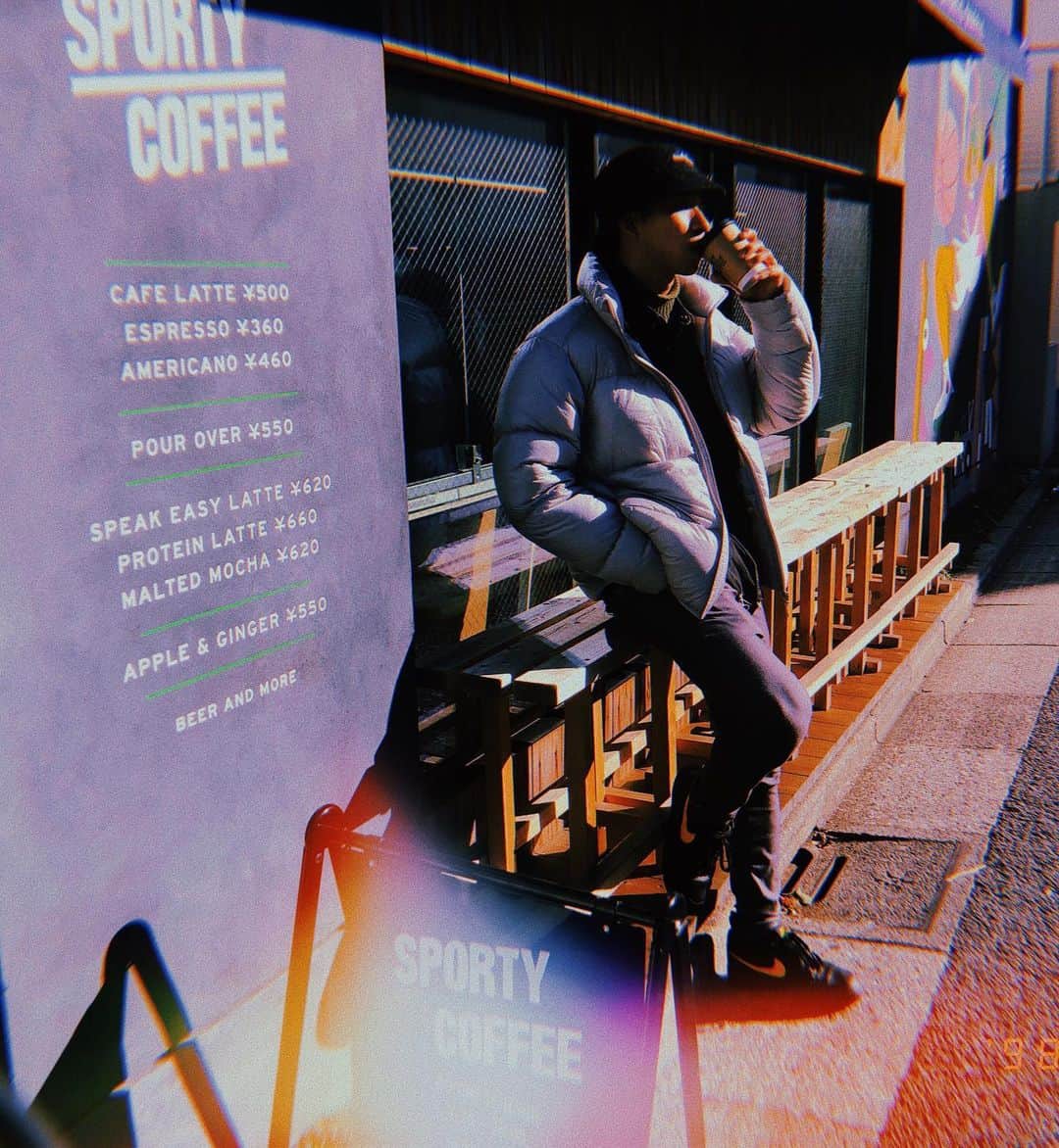 古幡亮（WATWING）のインスタグラム：「ここは通うことになりそう！ #sportycoffee #RYOのきょー服」